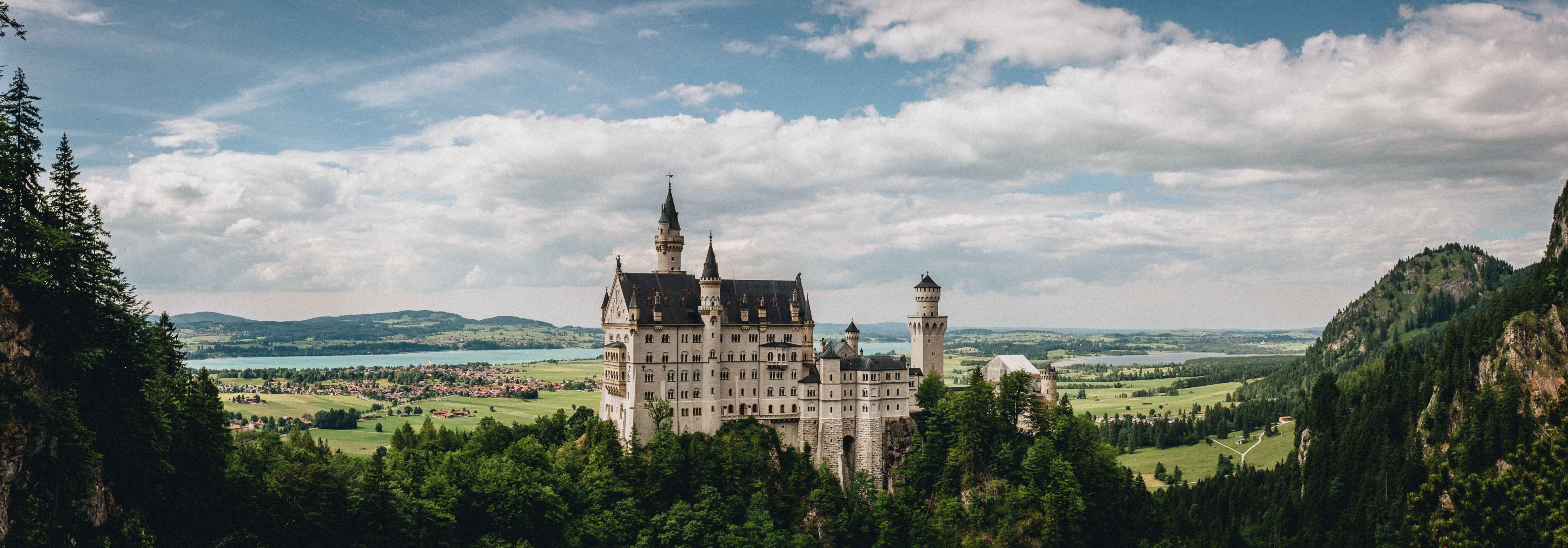 在您的 PC 桌面上免費下載 城市, 城堡, 锁, 德国, 巴伐利亚, 巴伐利亚州, 新天鹅堡, 新什万施泰因 圖片