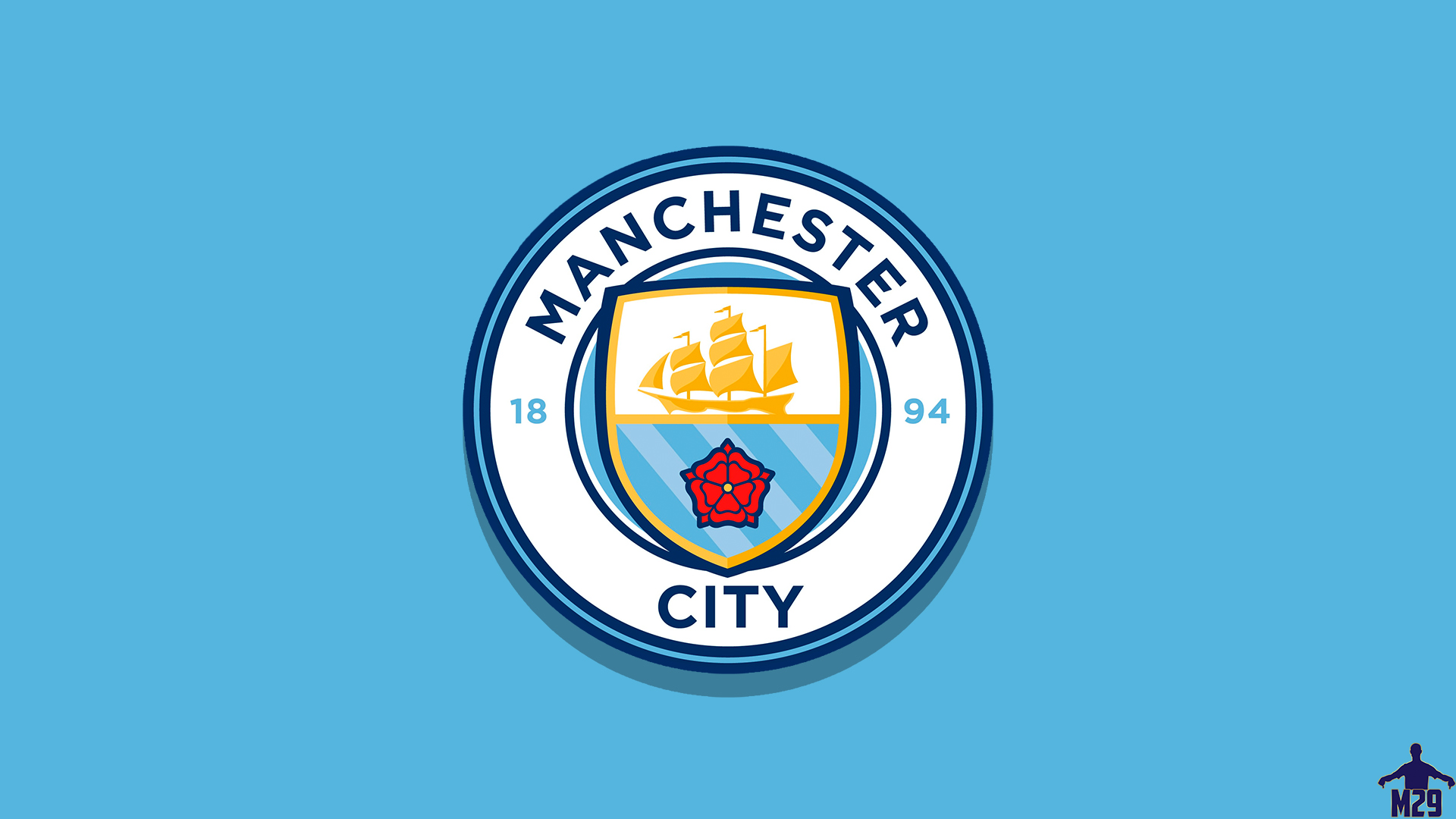 Флаг ФК Манчестер Сити