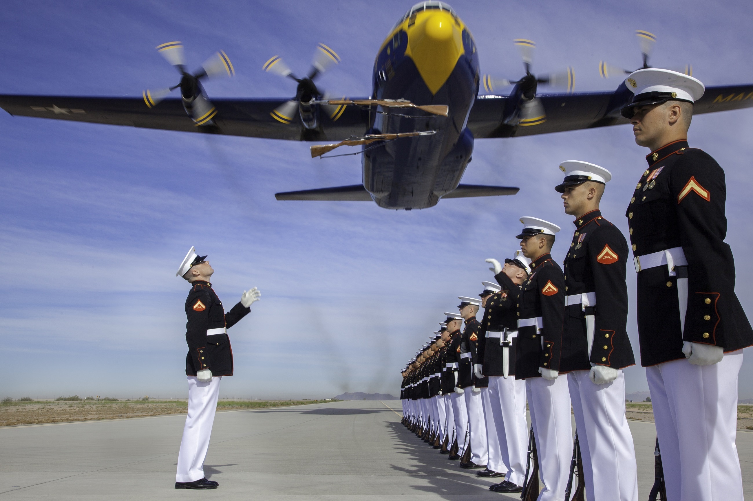 wallpapers military, marine, aircraft, blue angels, lockheed c 130 hercules, marines, navy, rifle