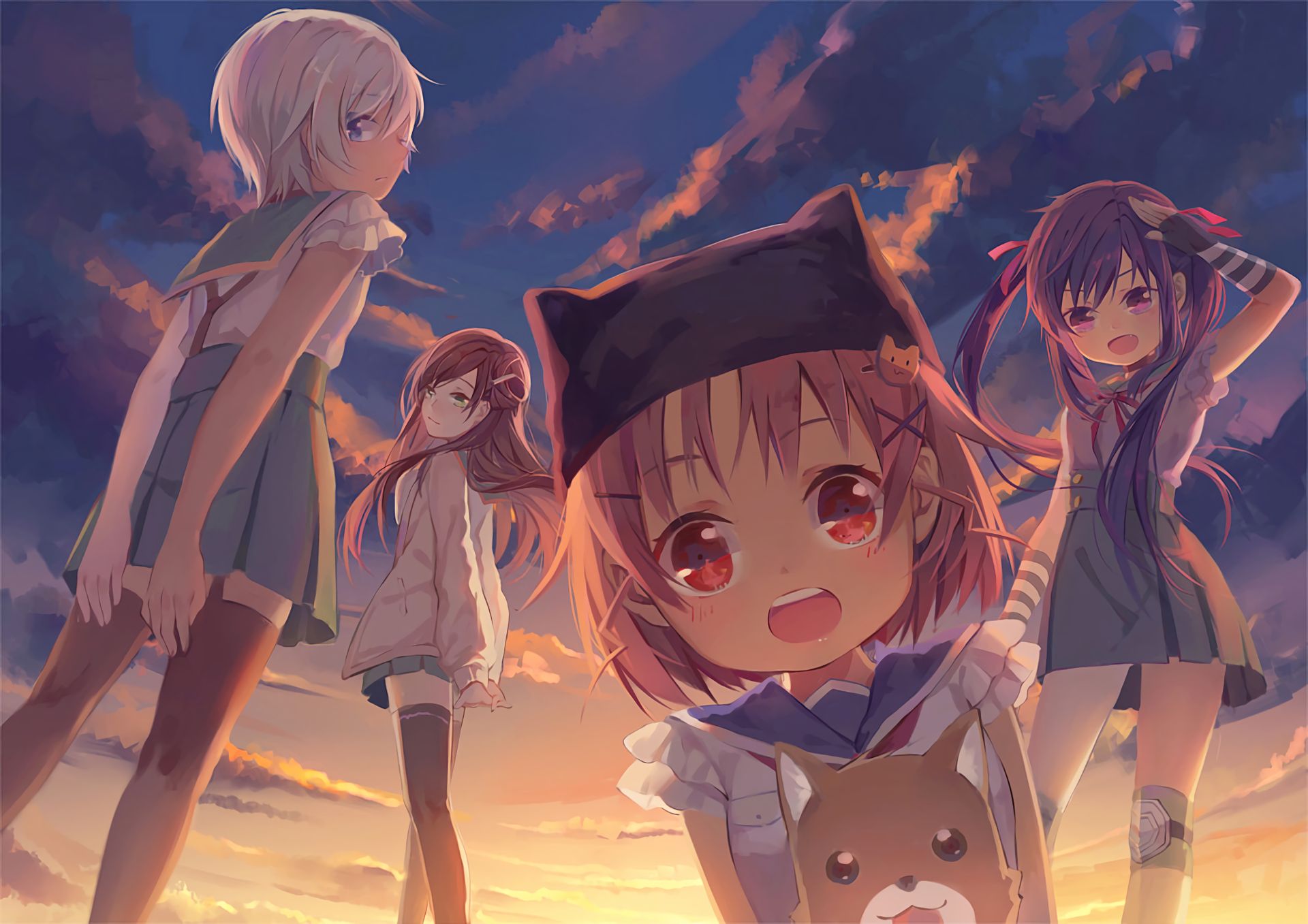 Школьная жизнь Gakkou Gurashi