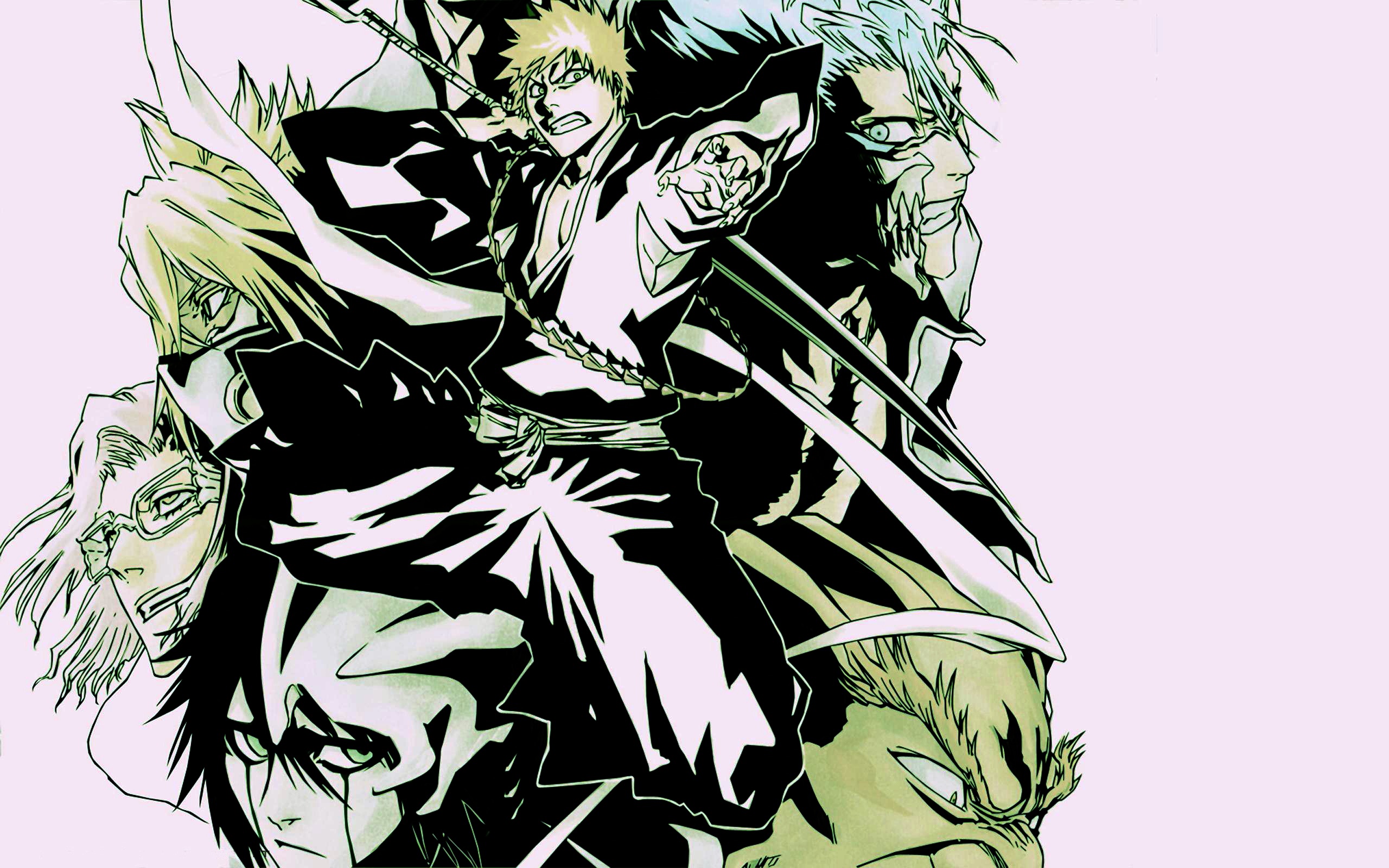 HD desktop wallpaper: Anime, Bleach, Ichigo Kurosaki, Grimmjow  Jaegerjaquez, Tier Halibel, Yammy Llargo, Szayelaporro Granz download free  picture #258316