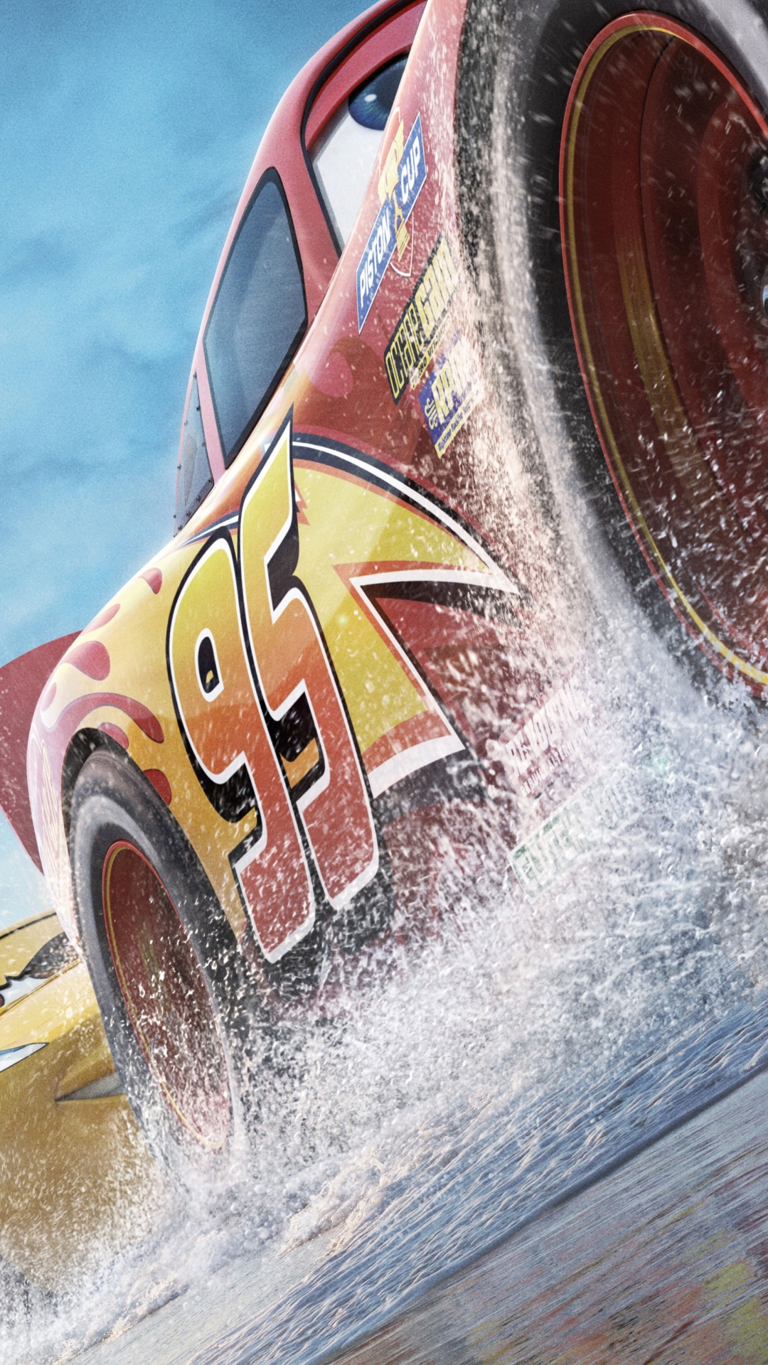 I think The King should finish his last race.” - Lightning McQueen, 'Cars'  4K wallpaper download