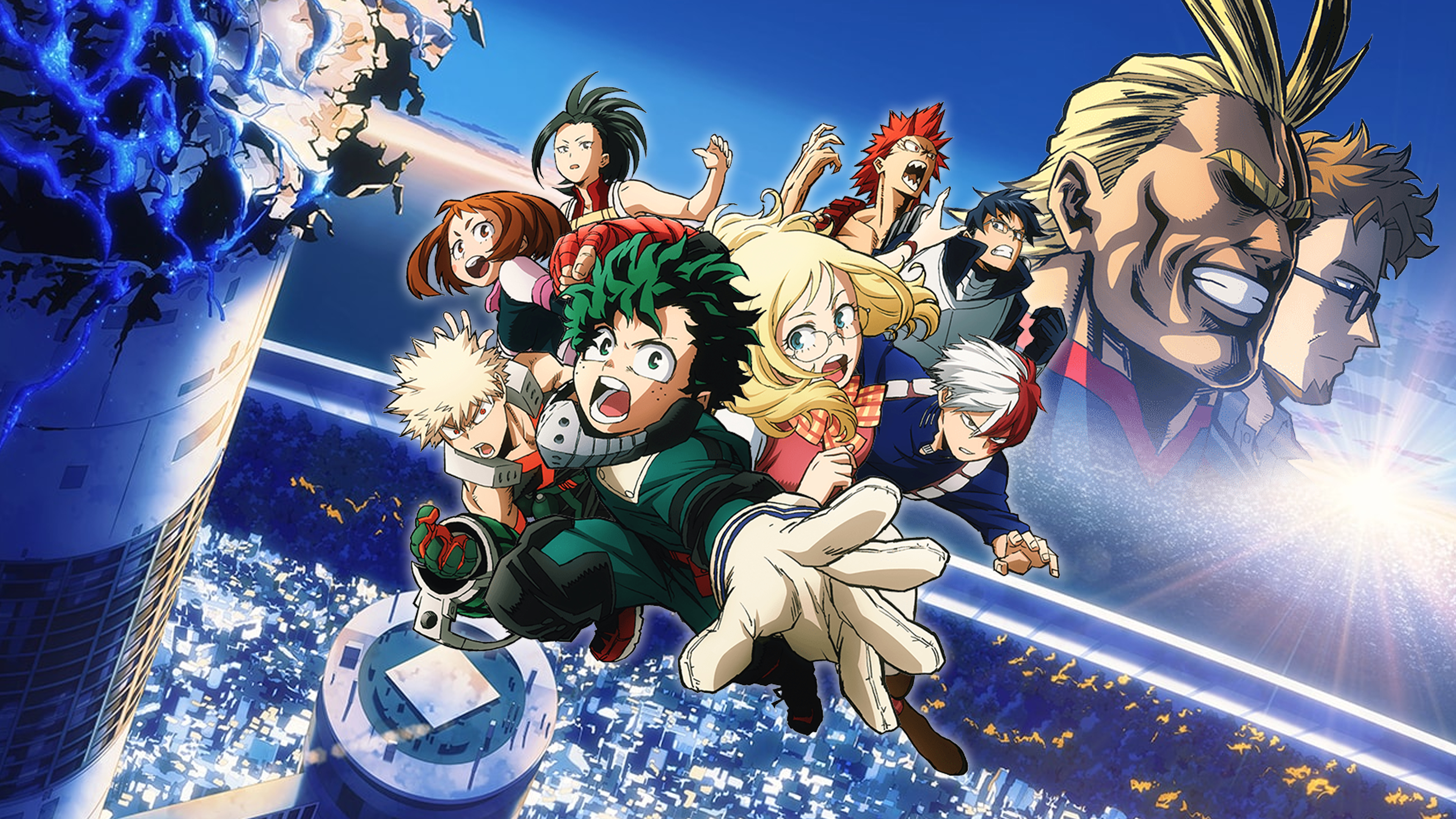 My hero academia best sale two heroes for free