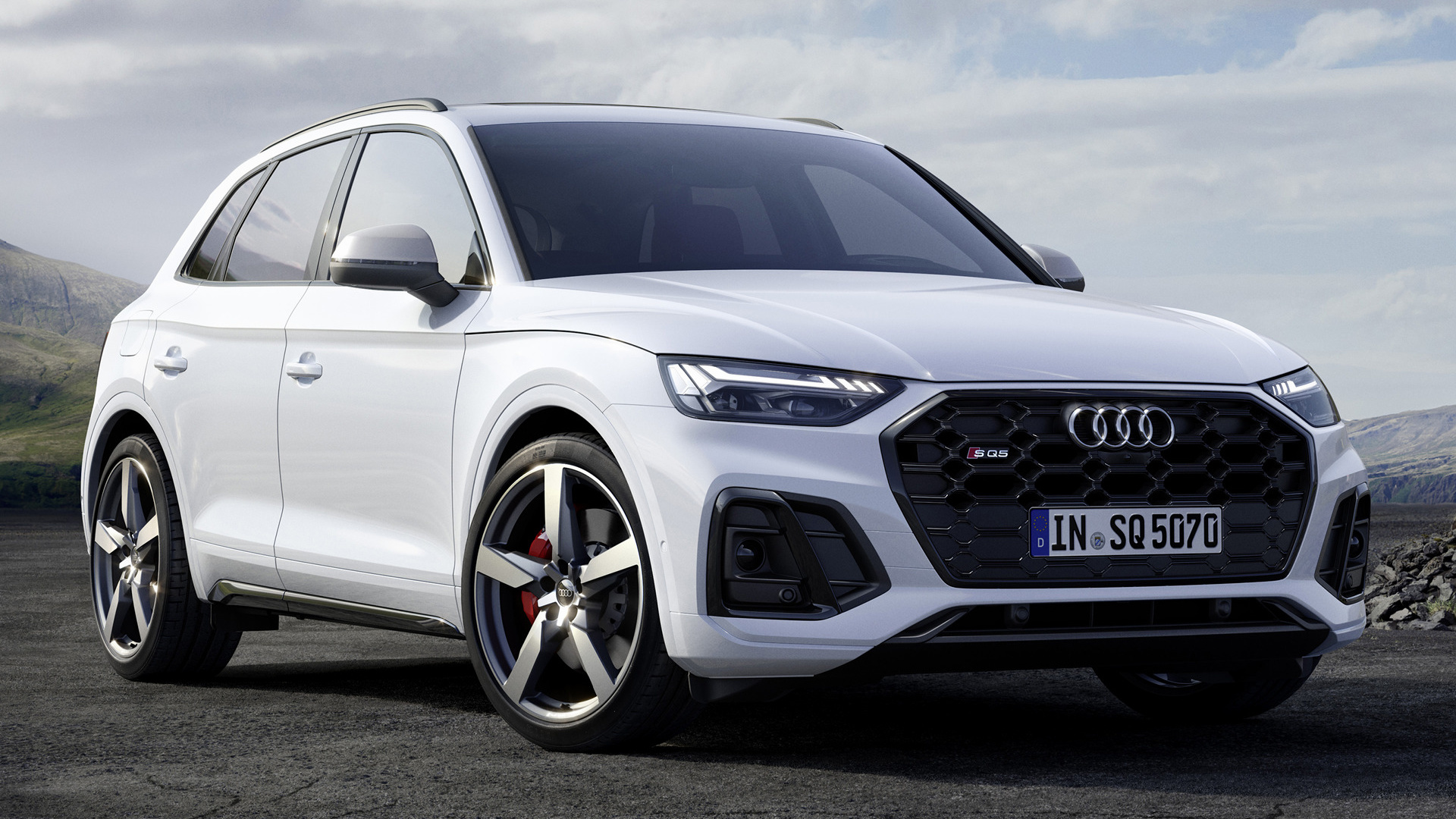Download mobile wallpaper Audi, Car, Suv, Audi Sq5, Compact Car, Vehicles, White Car, Crossover Car for free.