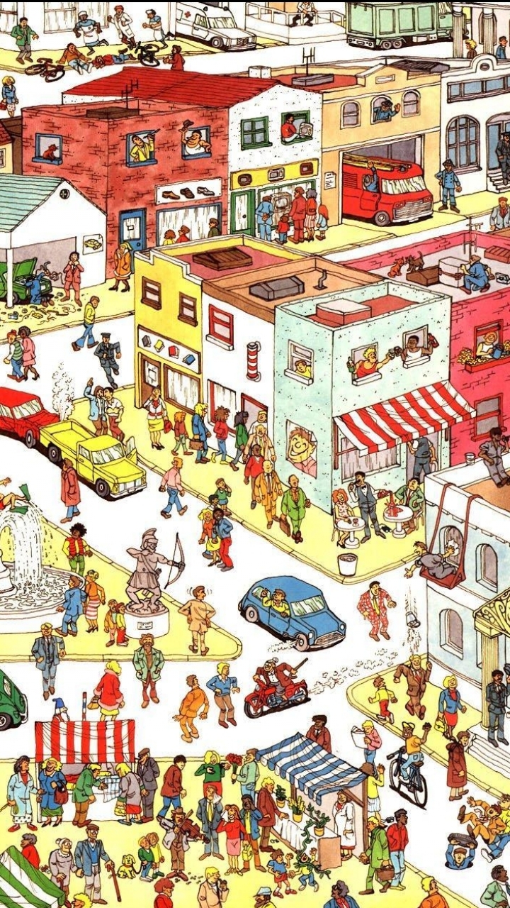 Download mobile wallpaper Misc, Where's Waldo, Where's Waldo? for free.