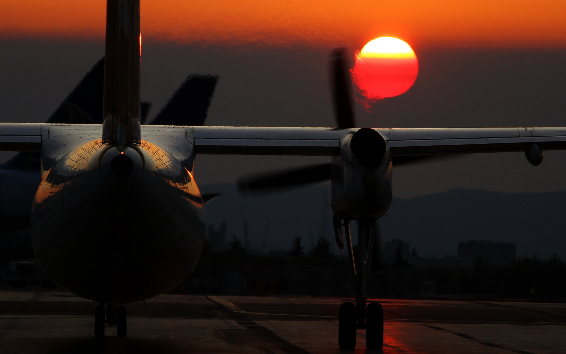 sunset, vehicles, aircraft, airplane, fly, jet fighter, photography, sun