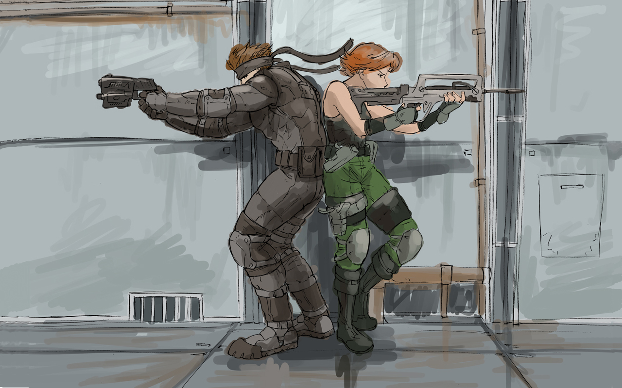 metal gear, video game cell phone wallpapers