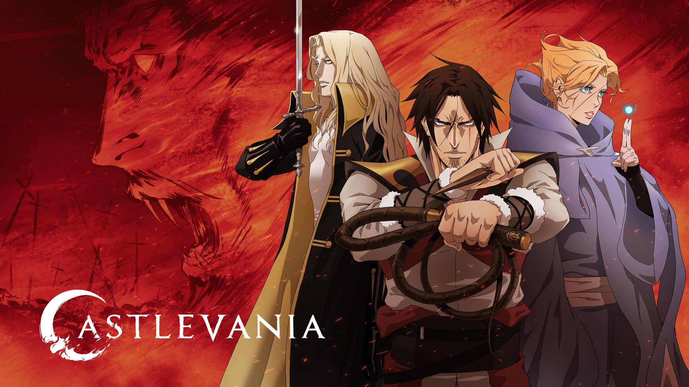 Castle vania blood code. Кастлвания / Castlevania (2017). Кастлвания сериал Алукард. Тревор кастельвания Нетфликс. Кастлвания Тревор Бельмонт.