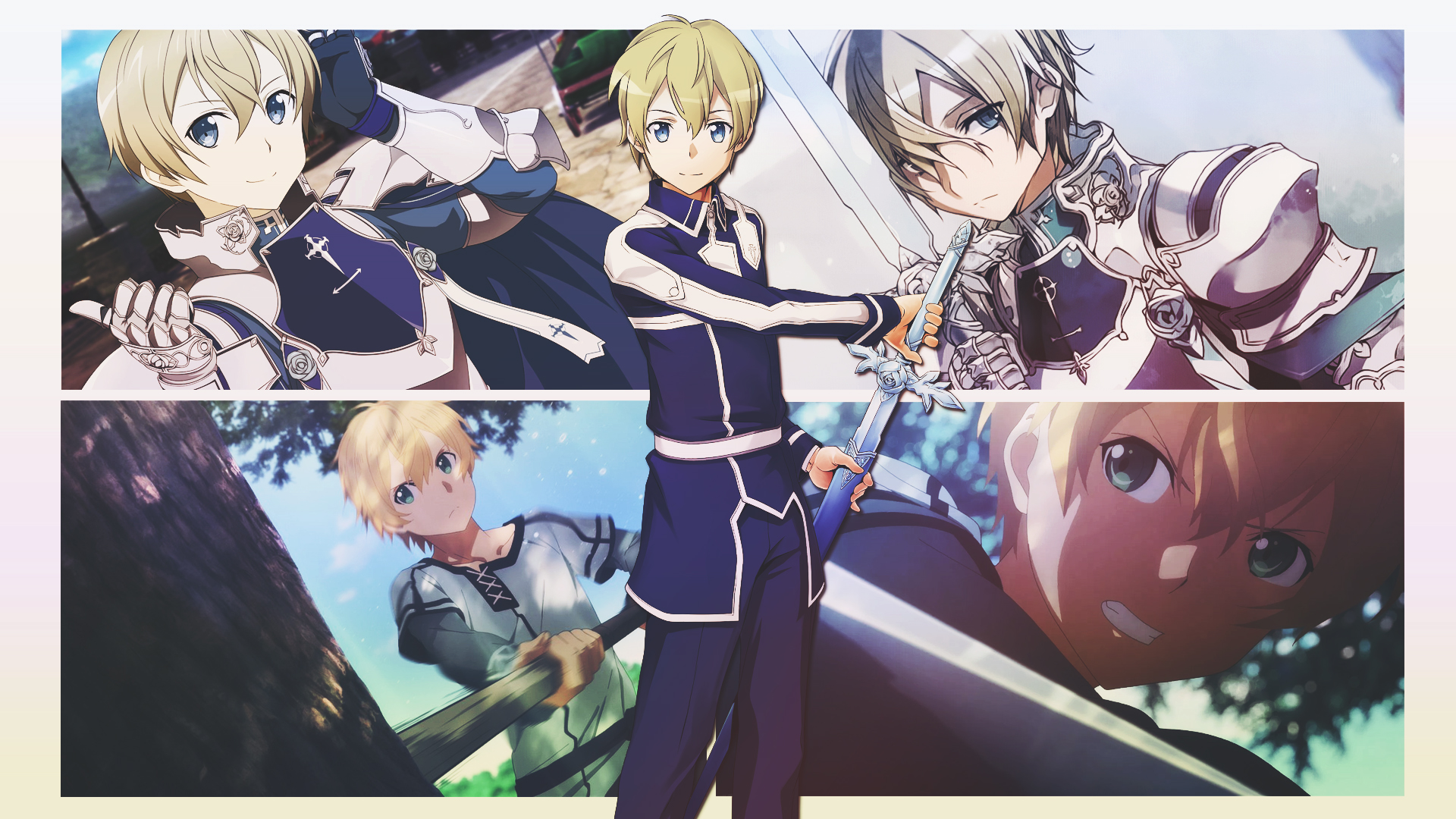 anime, sword art online: alicization, blue rose sword (sword art online), eugeo (sword art online), sword art online cell phone wallpapers