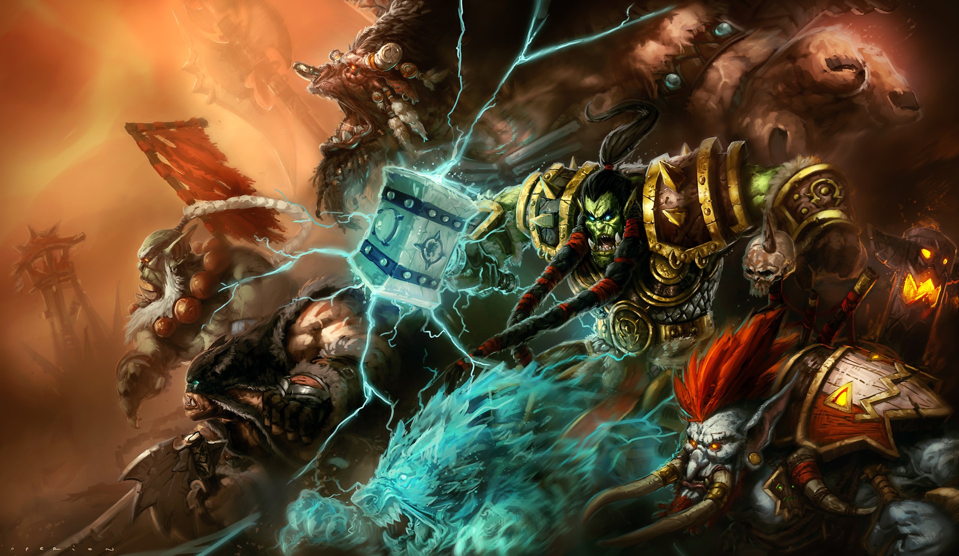 Тралл Warcraft 3