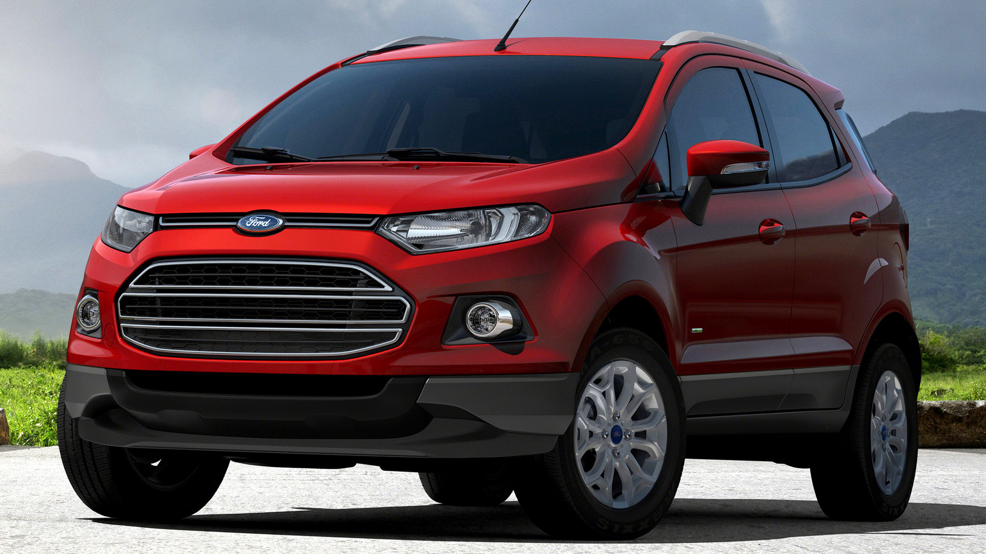 vehicles, ford ecosport, car, crossover car, subcompact car, suv, ford Free Background