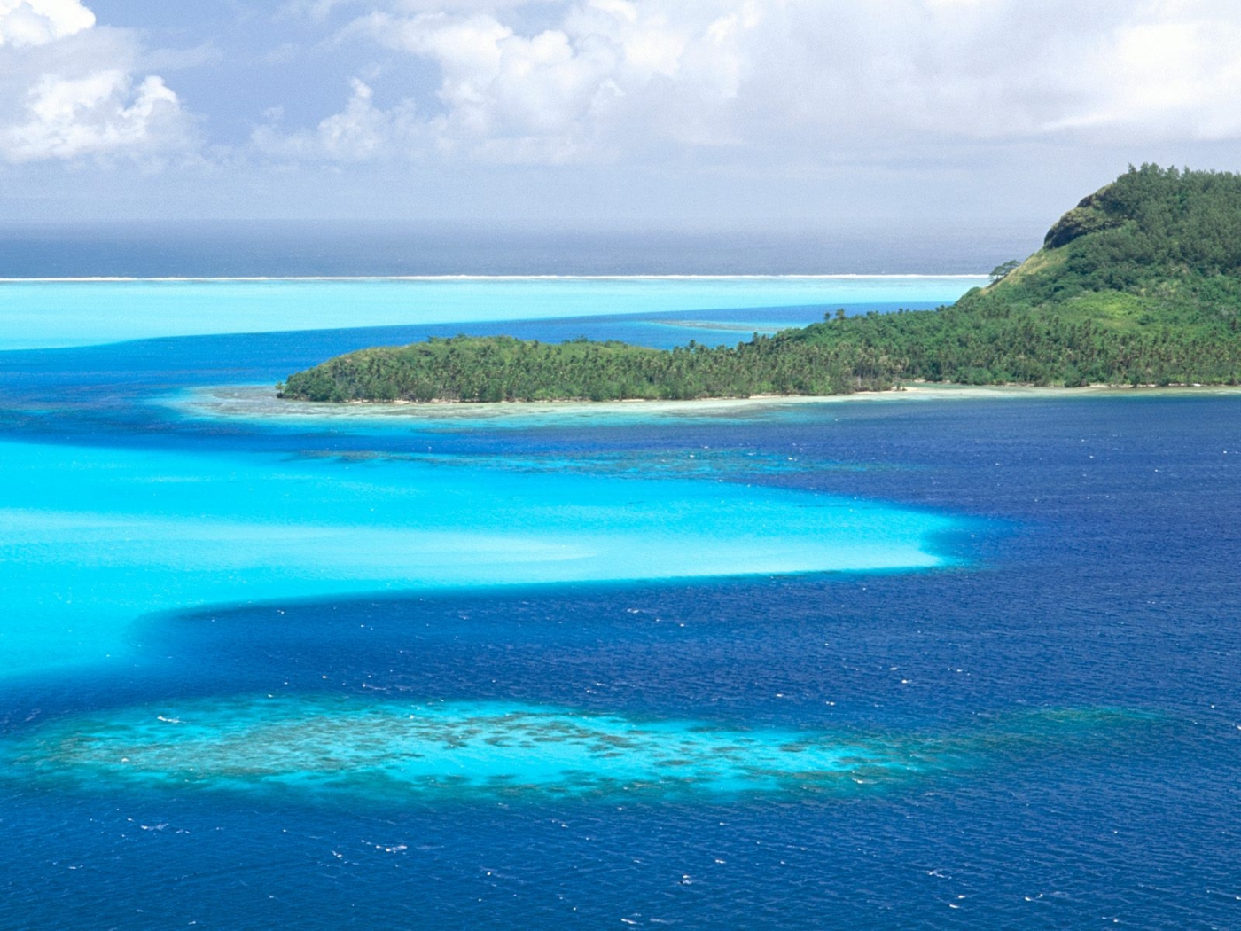 Коралловые острова французской Полинезии