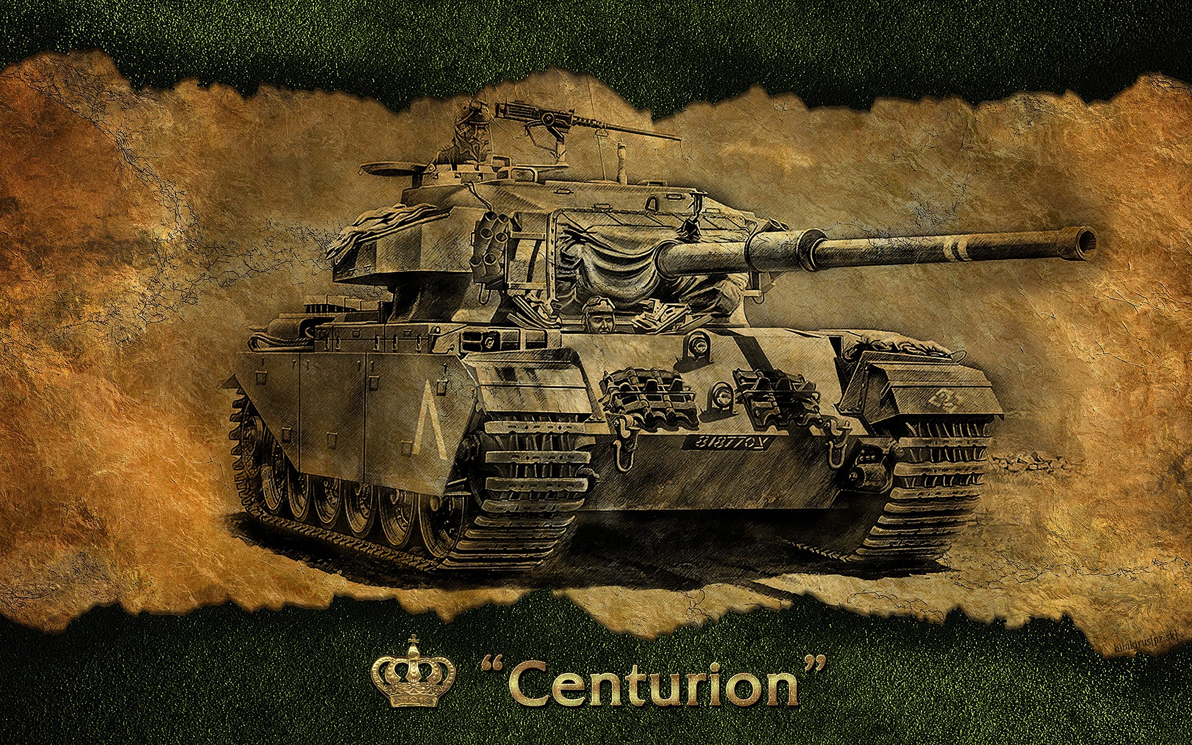 Центурион танк арт