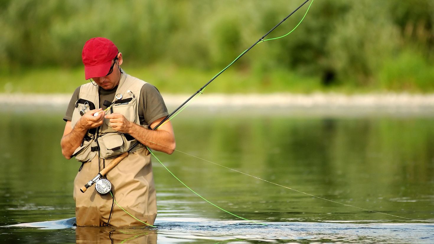 Angry fisherman