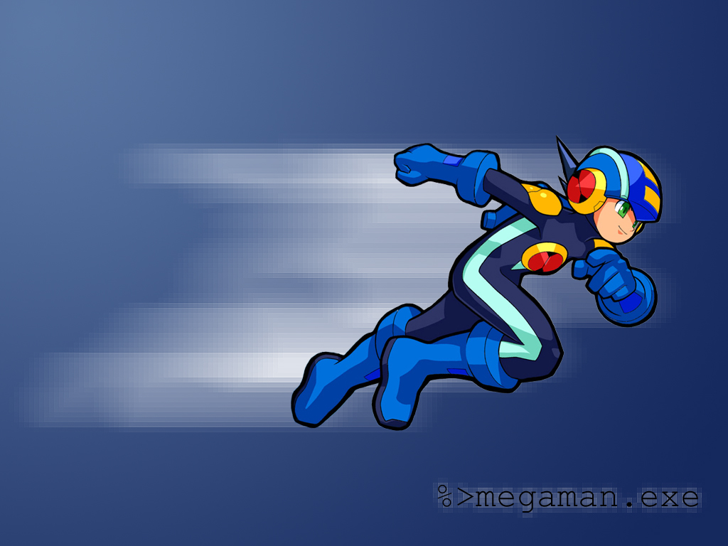 MegaMan.EXE PET Desktop Wallpaper by Mega-X-stream on DeviantArt