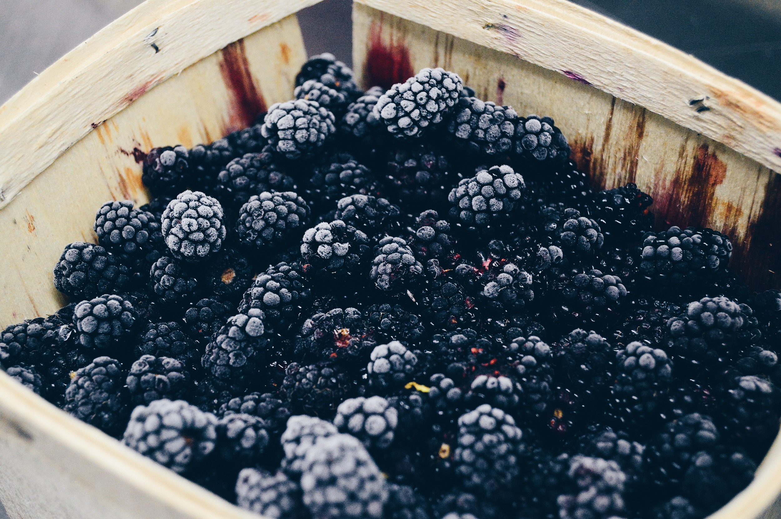 Download mobile wallpaper Food, Blackberry, Berry, Fruit for free.
