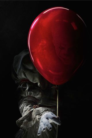 Download mobile wallpaper Clown, Movie, Scary, Pennywise (It), It (2017) for free.