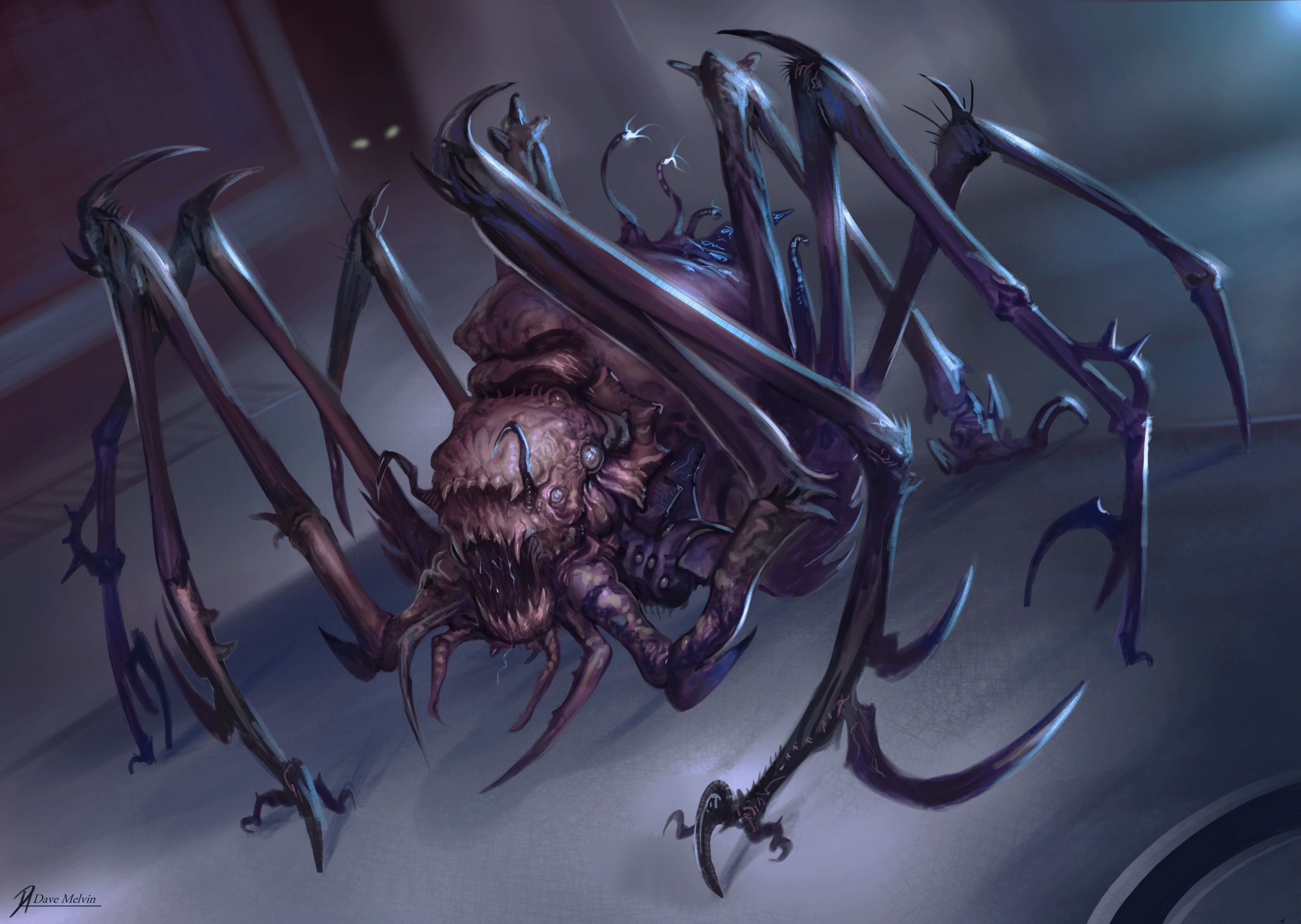 Кошмарный паук фэнтези