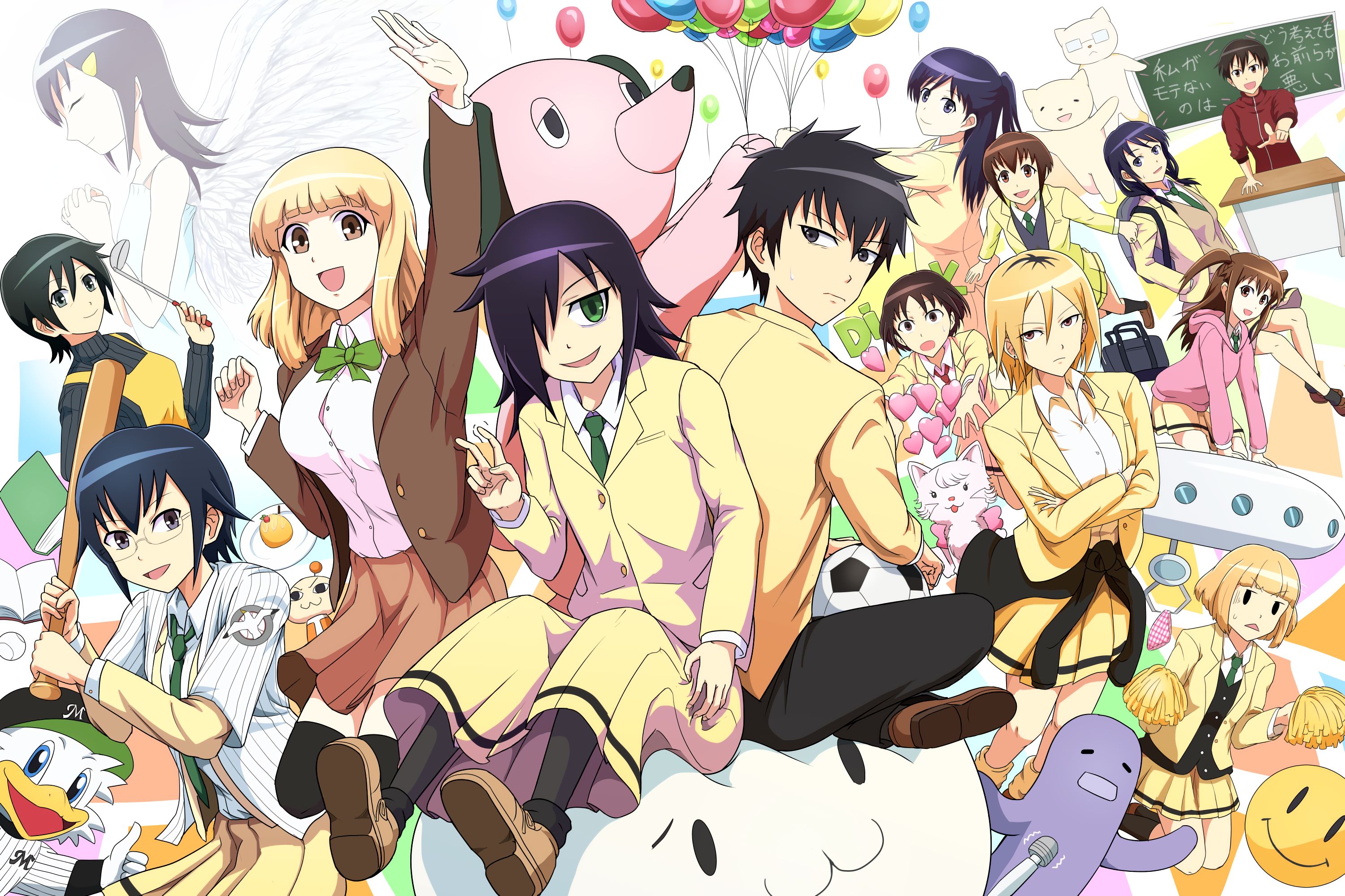 1366x768  watamote  Full HD Wallpaper Photo 1366x768  Coolwallpapersme
