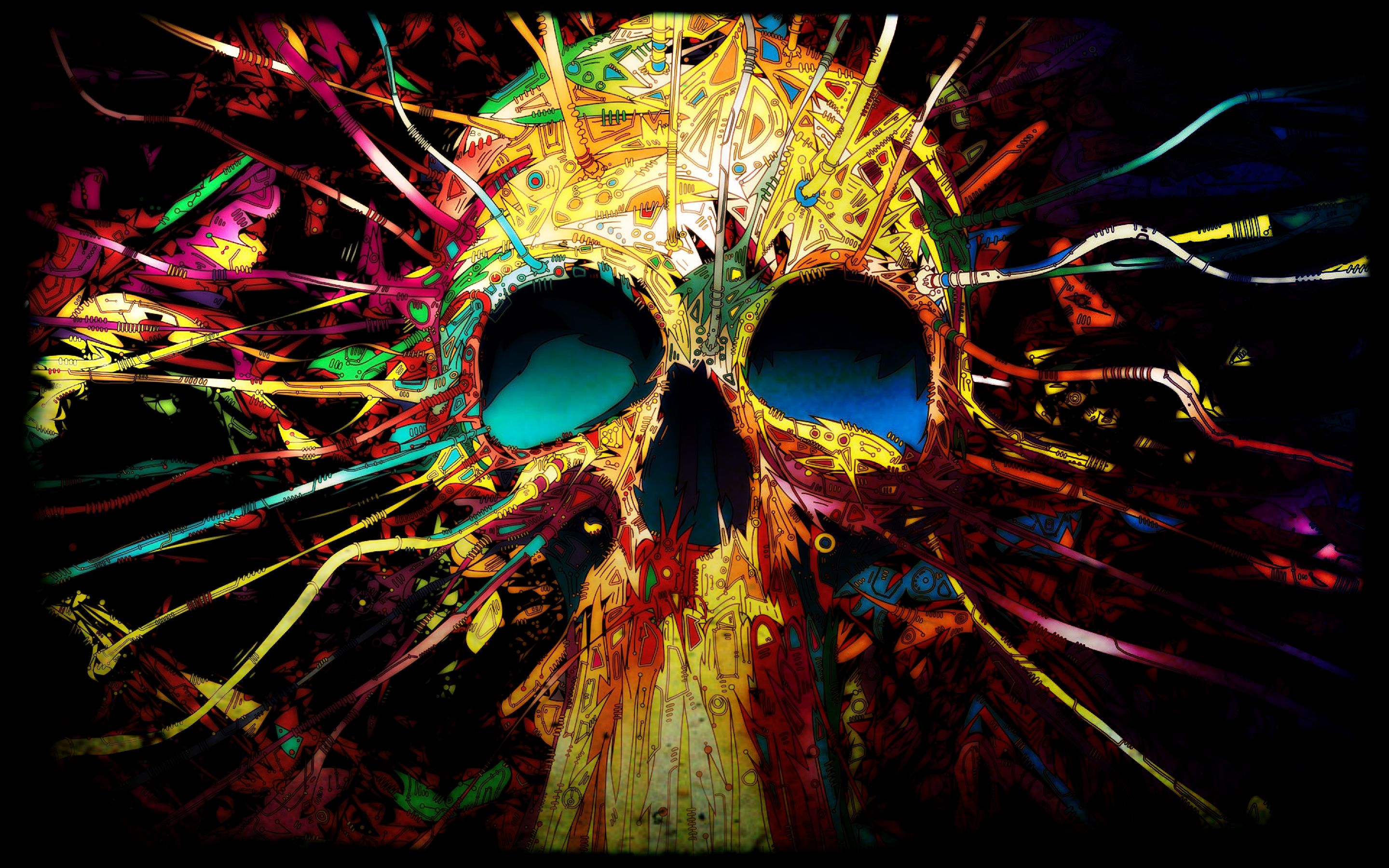 Premium Photo  Colorful skulls wallpapers that are high definition