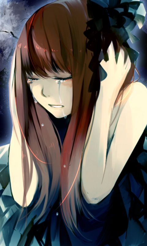 Cute Crying Anime Girl Eyes Stock Illustration - Download Image Now - Manga  Style, Cute, Girls - iStock