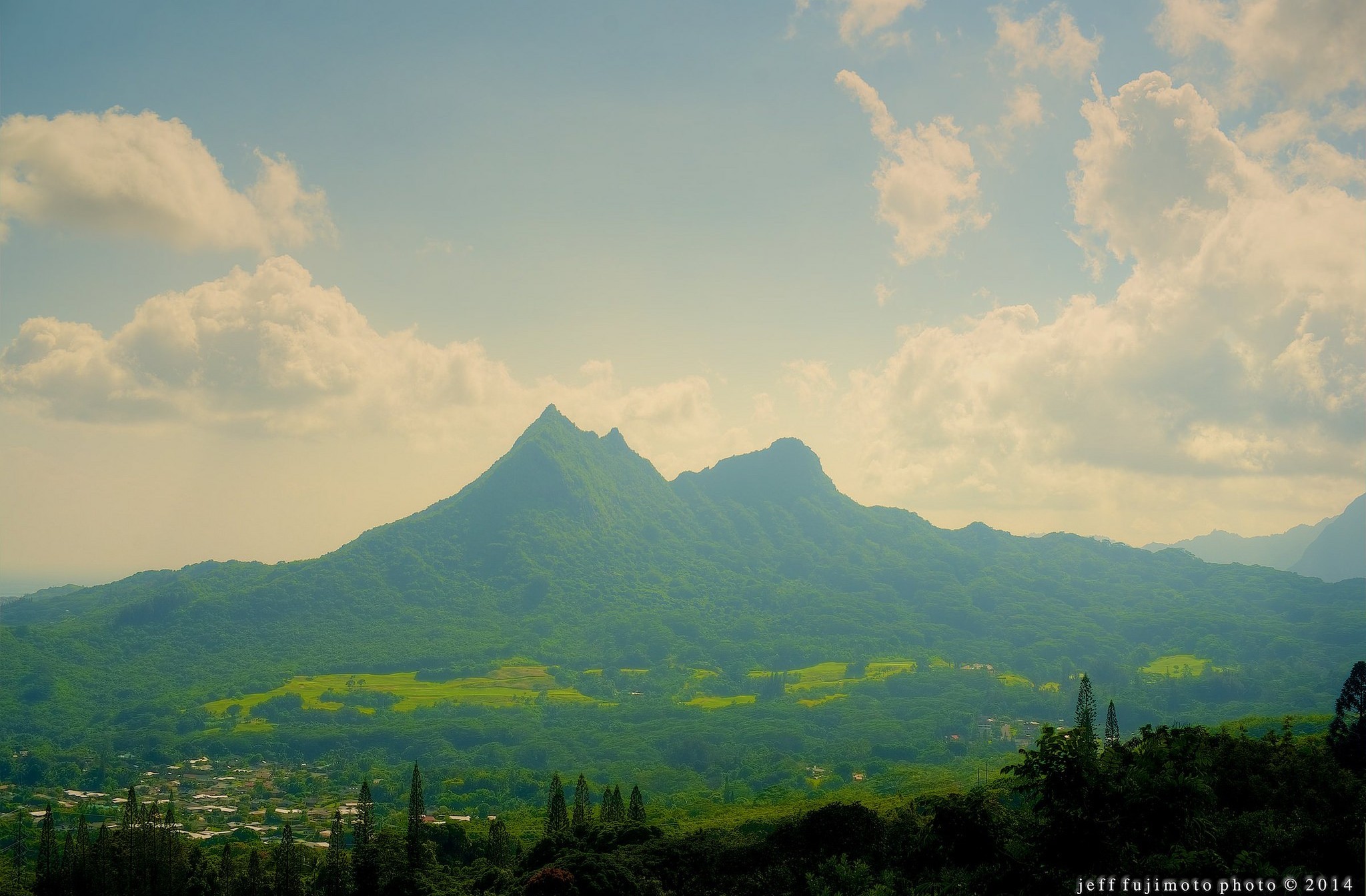earth, valley, dazzling, mountain, ridge, summer, sunshine HD wallpaper