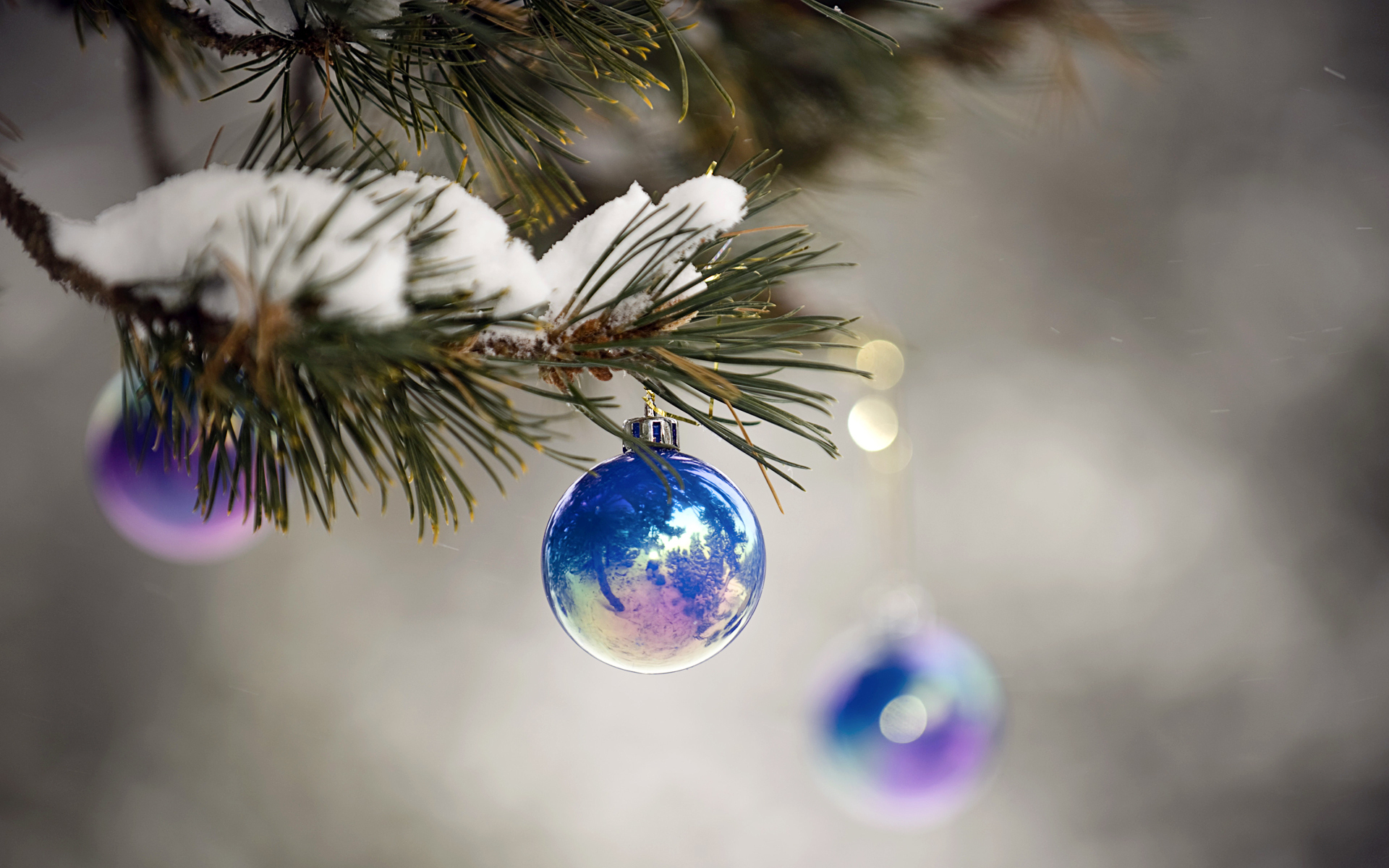 Скачать обои бесплатно Зима, Праздники, Рождество (Christmas Xmas), Новый Год (New Year) картинка на рабочий стол ПК