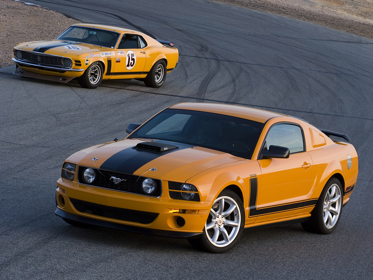 orange car, ford mustang, vehicles, car, ford, vehicle, ford mustang boss 302 iphone wallpaper