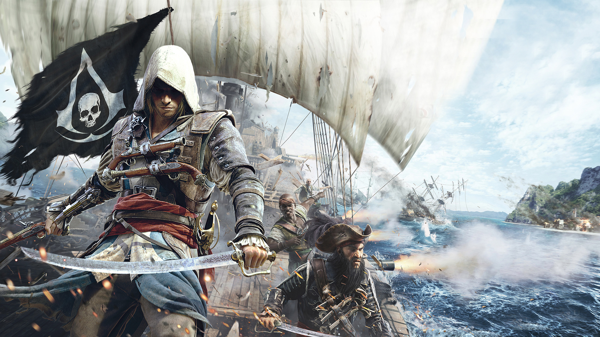 Download PC Wallpaper assassin's creed iv: black flag, assassin's creed, video game