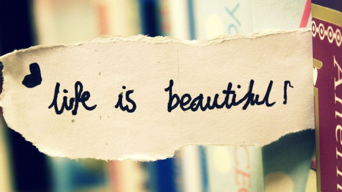 Life is beautiful. Cover for Facebook. Мотивация. Cover for fb. Иббур.