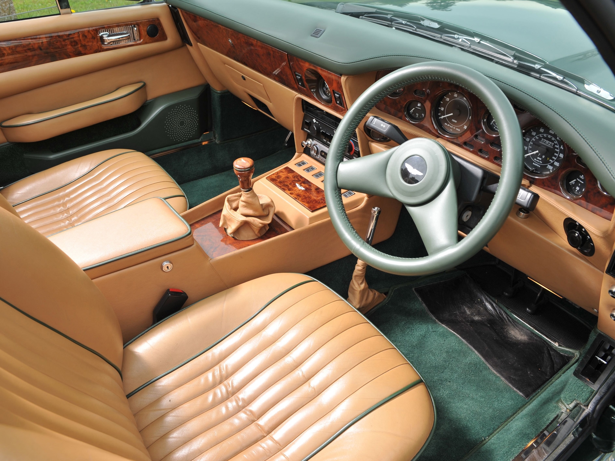 speedometer, interior, aston martin, cars, steering wheel, rudder, salon, v8, vantage, 1984, volante