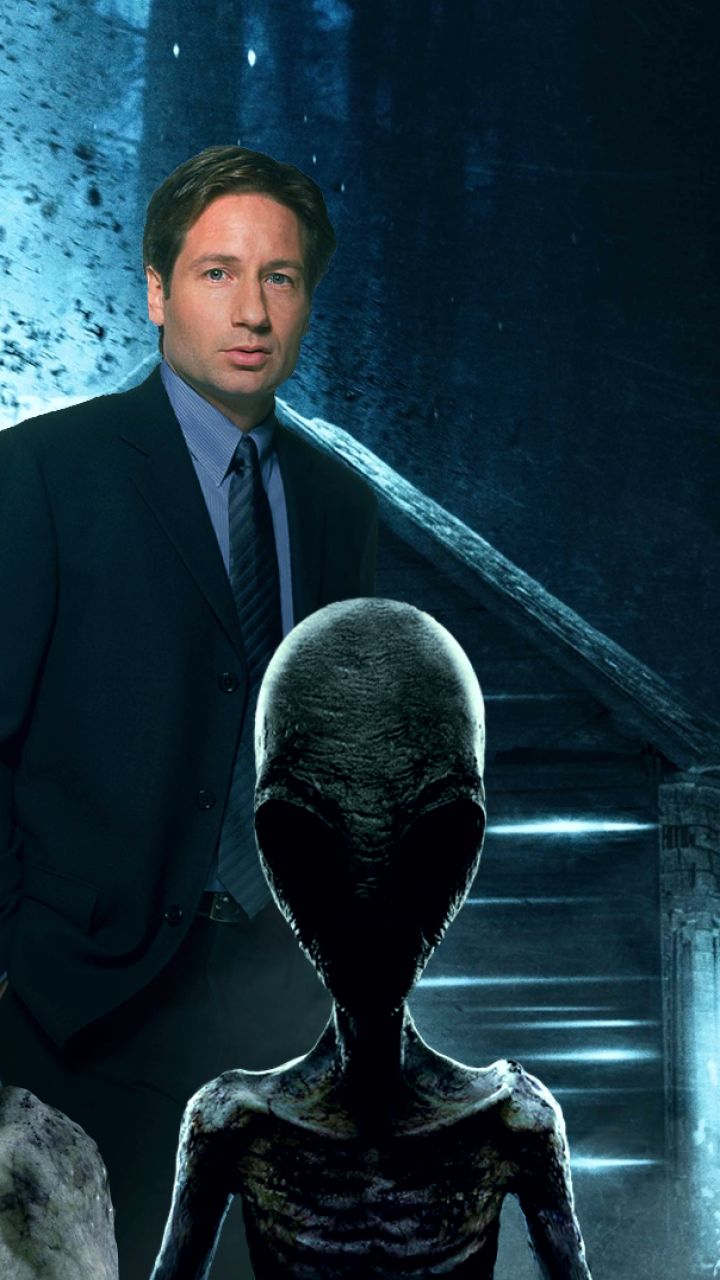 tv show, the x files, david duchovny, extraterrestrial, fox mulder, dana scully, gillian anderson 4K