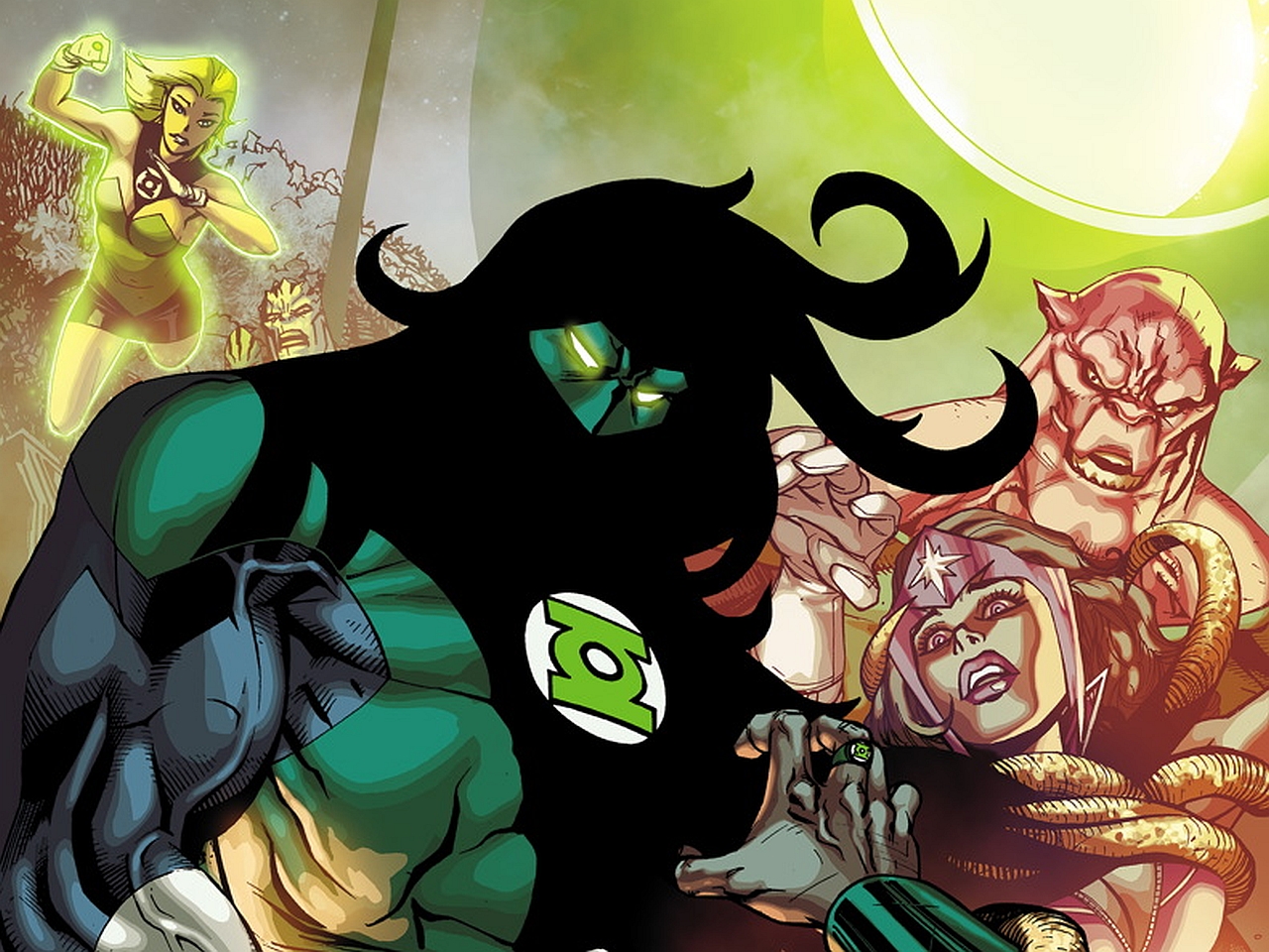 comics, green lantern corps, green lantern