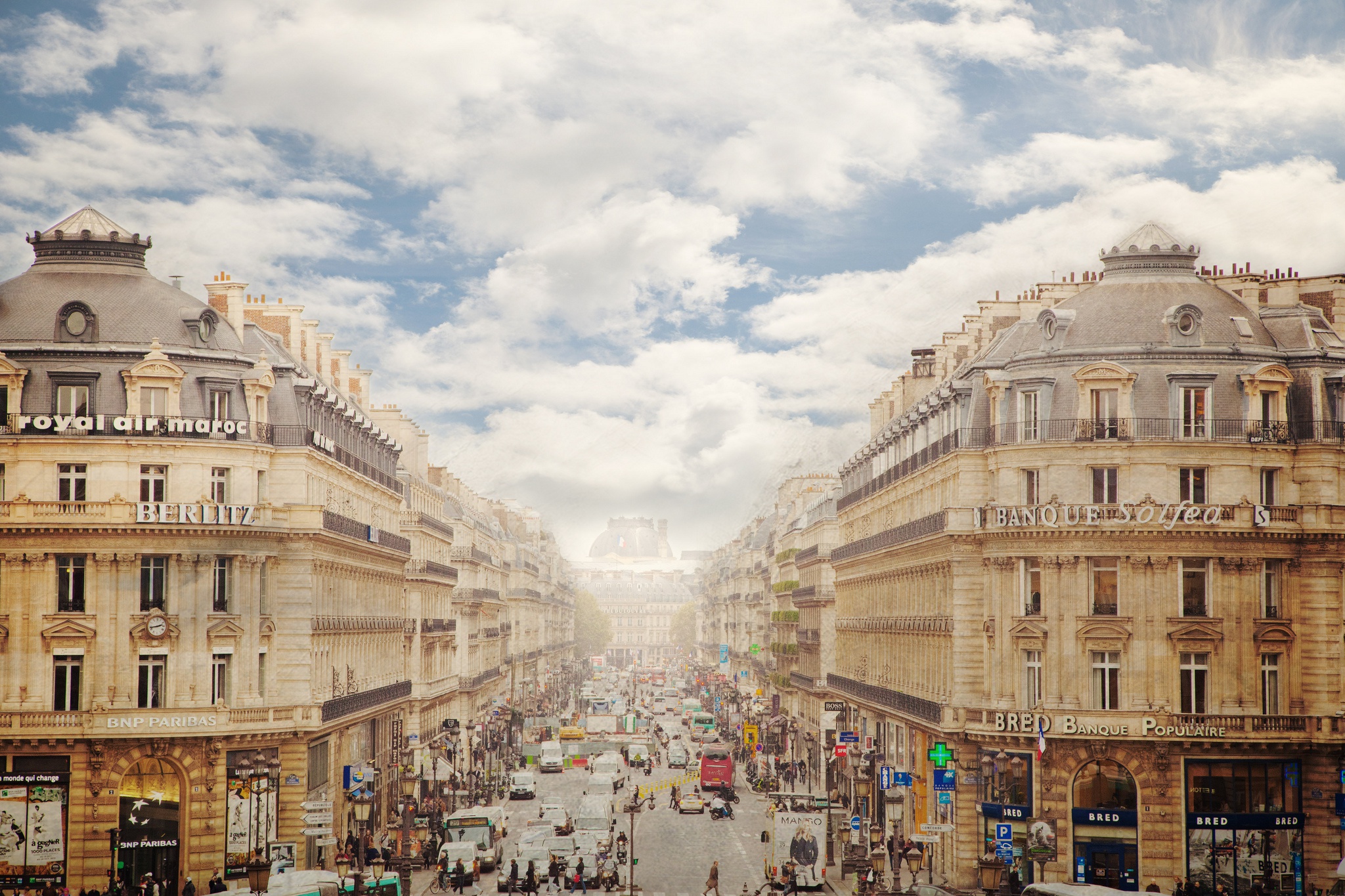 Обои улицы Парижа