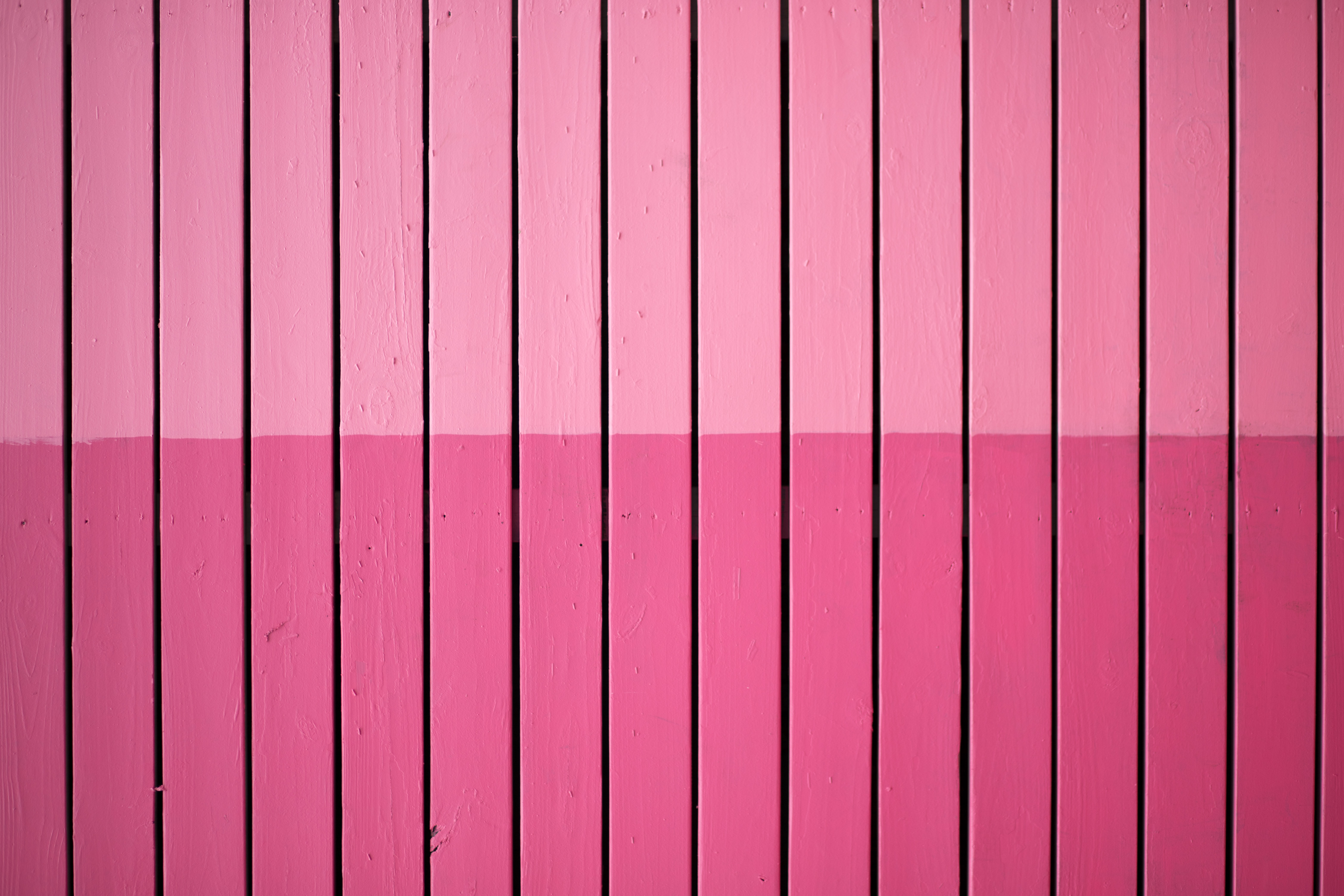 Розовый забор