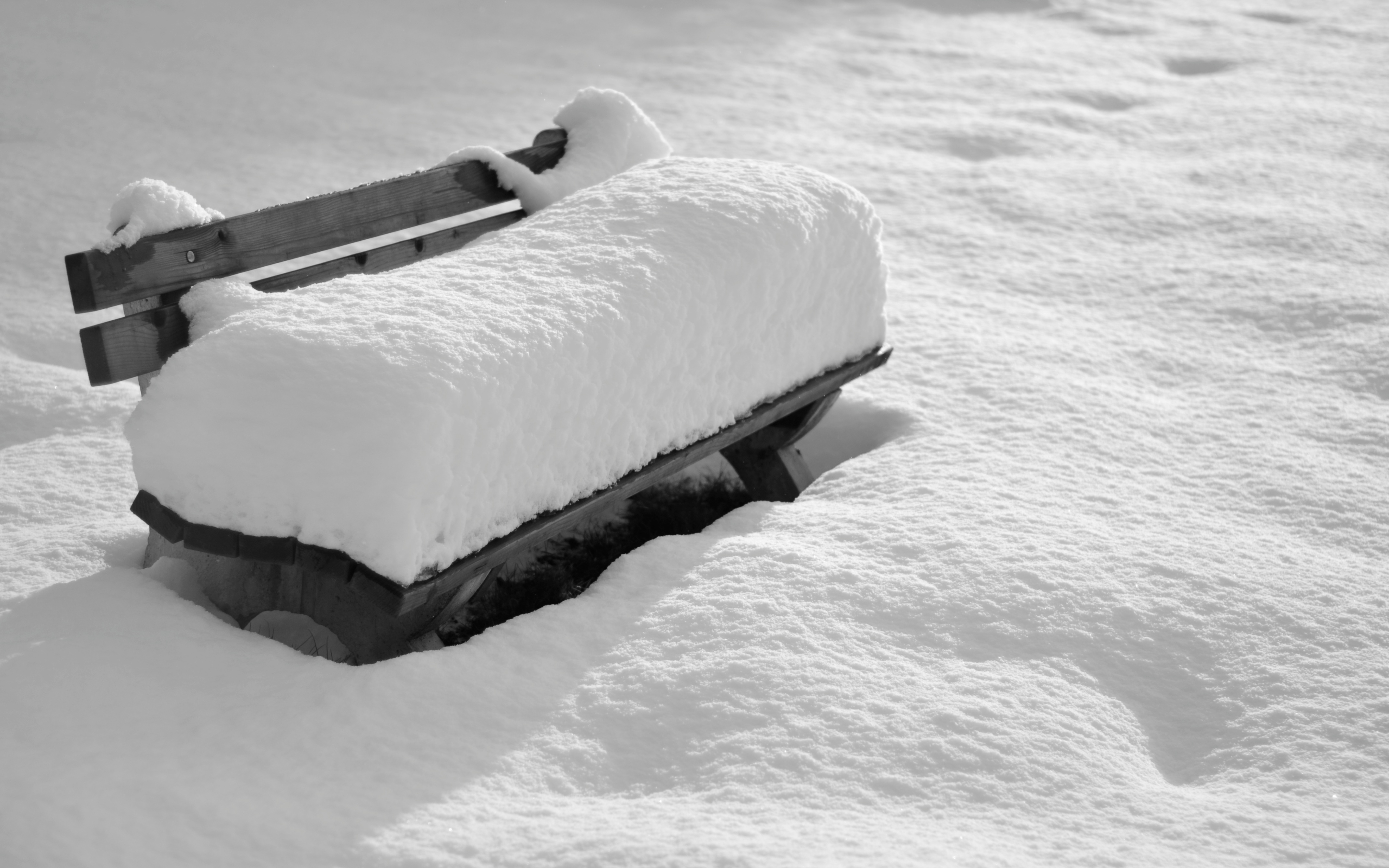 167949 Hintergrundbild herunterladen fotografie, winter, bank, bedeckt, schnee - Bildschirmschoner und Bilder kostenlos