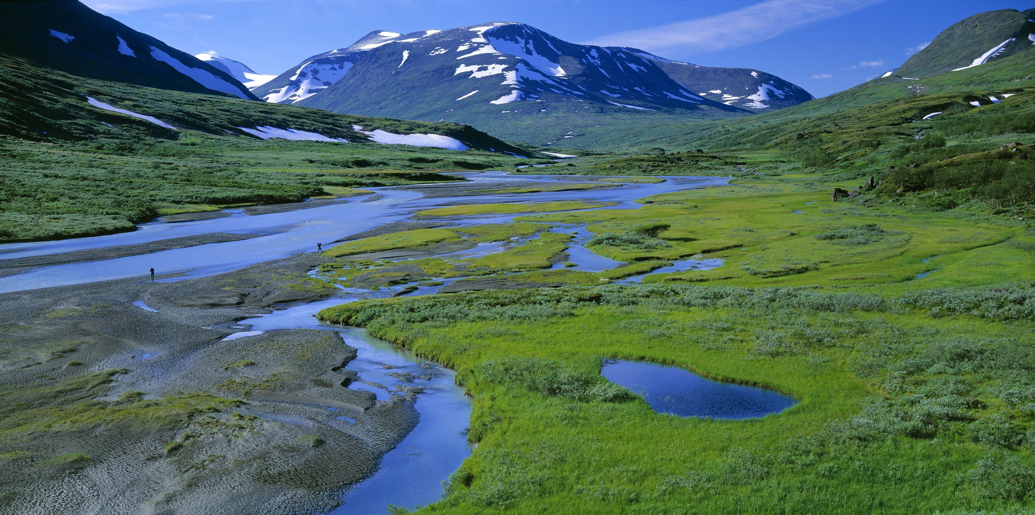Laden Sie das Natur, Flüsse, Mountains, Sommer, Landschaft-Bild kostenlos auf Ihren PC-Desktop herunter