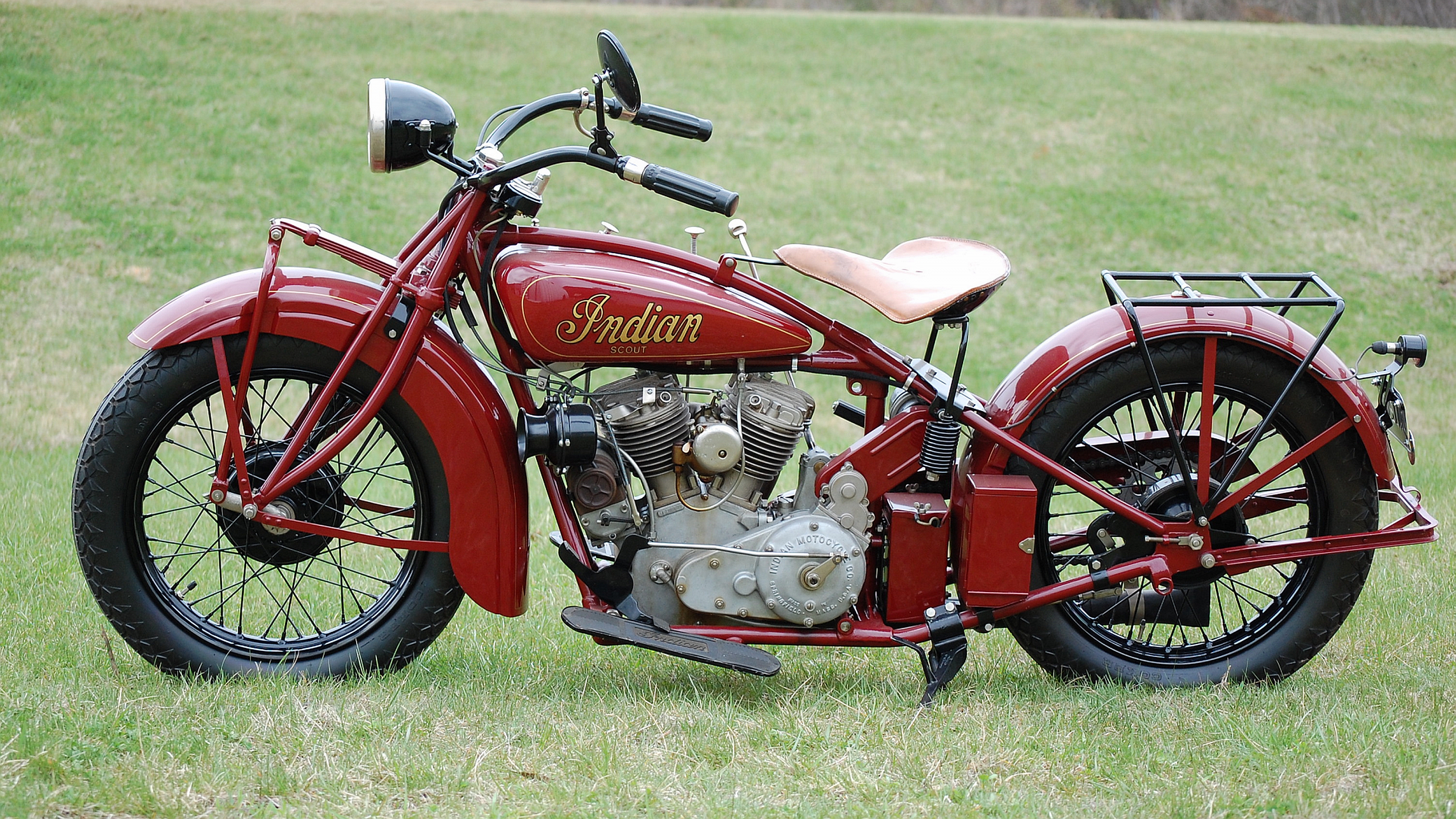 Мотоцикл indian Scout 1920 Берт Монро