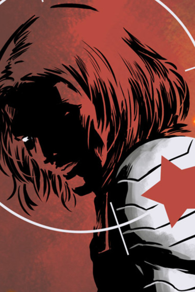 Download mobile wallpaper Comics, Winter Soldier, Bucky Barnes for free.