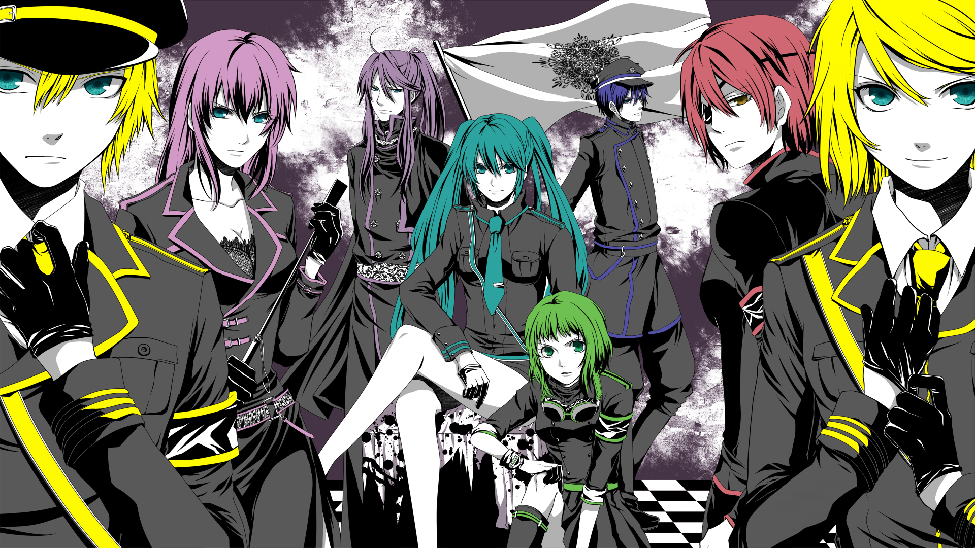 anime, vocaloid, love is war (vocaloid) wallpaper for mobile