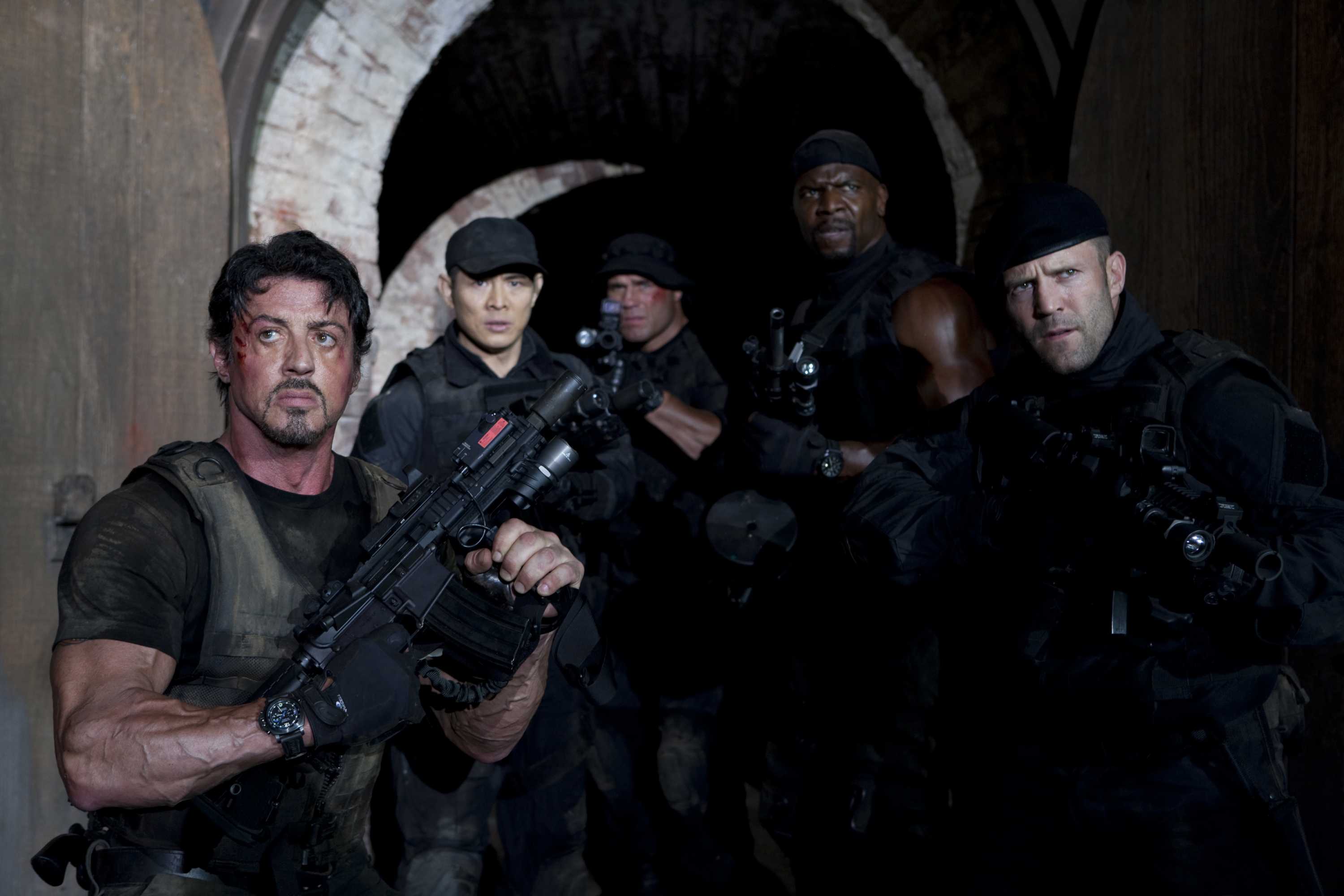 movie, the expendables, barney ross, hale caesar, jason statham, jet li, lee christmas, randy couture, sylvester stallone, terry crews, toll road, yin yang (the expendables) for android
