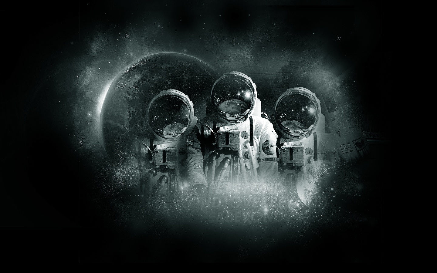 223999 Hintergrundbild herunterladen science fiction, astronaut, kosmonaut - Bildschirmschoner und Bilder kostenlos