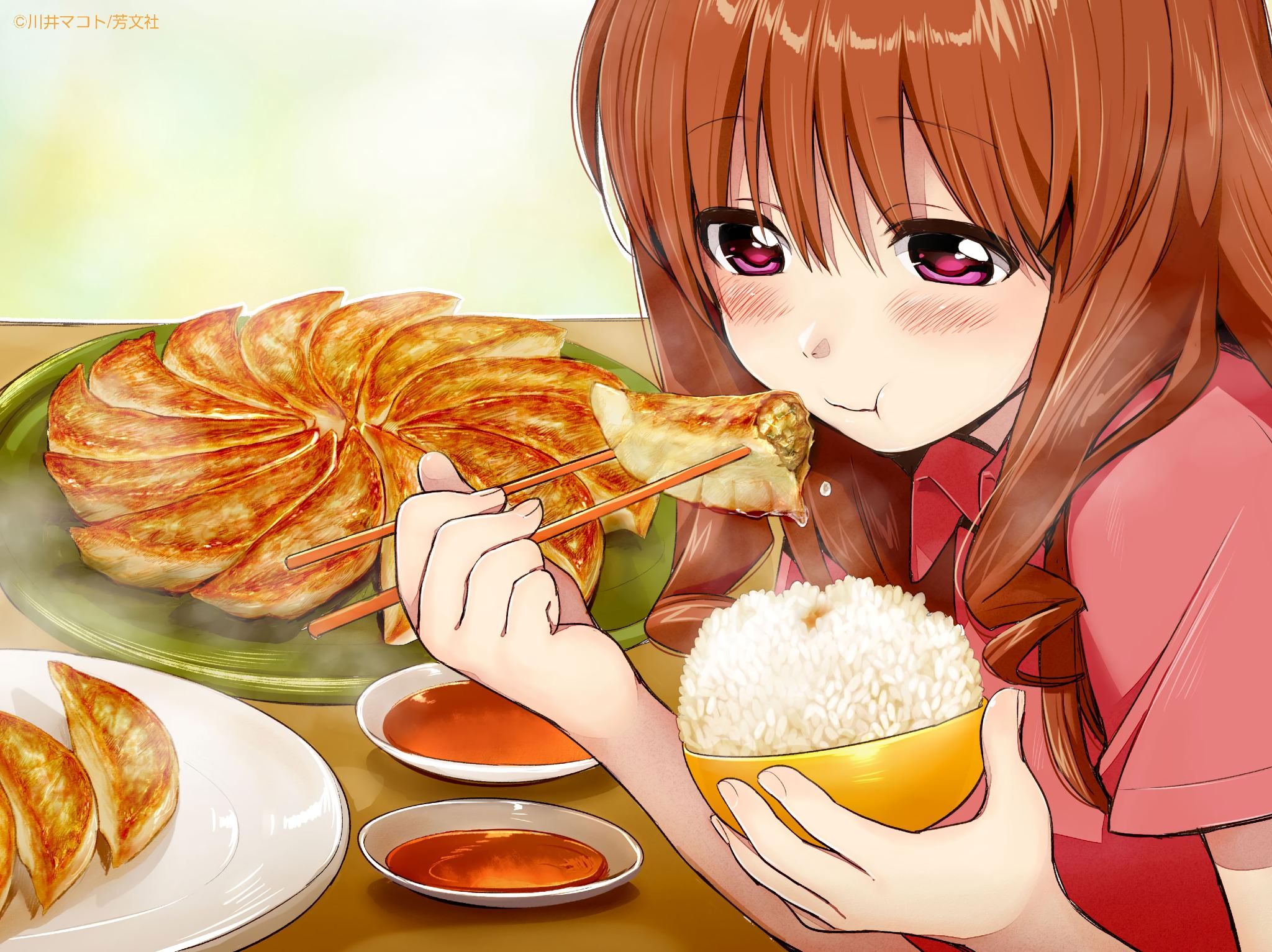 Вкусная еда аниме