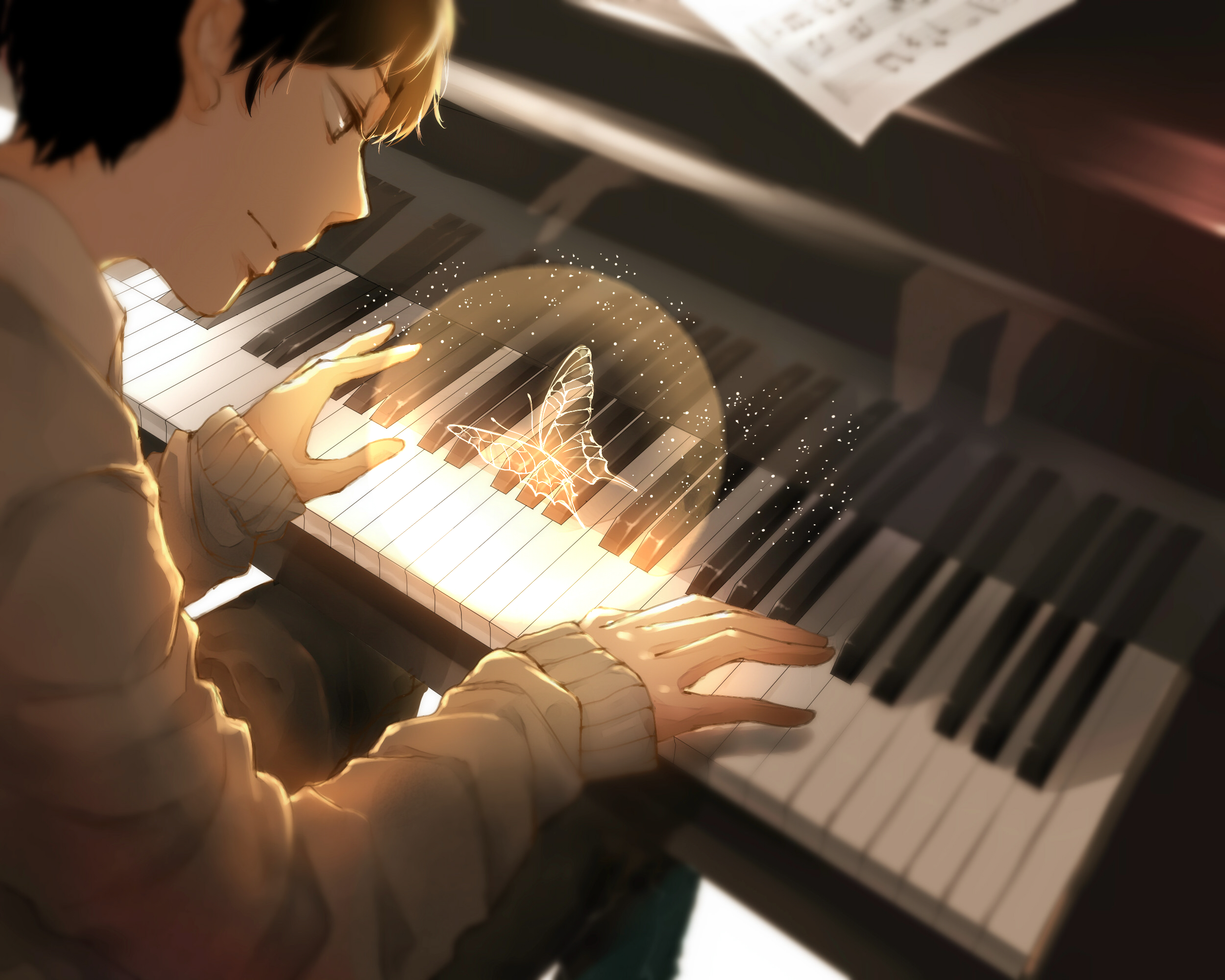 Пианист референс