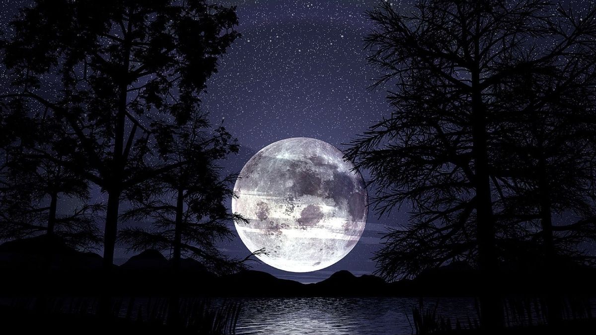 Песни катилась по небу луна. Лунная ночь. Ночь Луна. Пейзаж ночь. Пейзаж с луной.