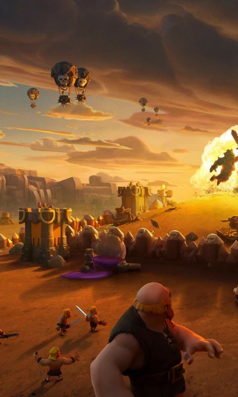 Clash Of Clans Troops iPhone Wallpapers Free Download