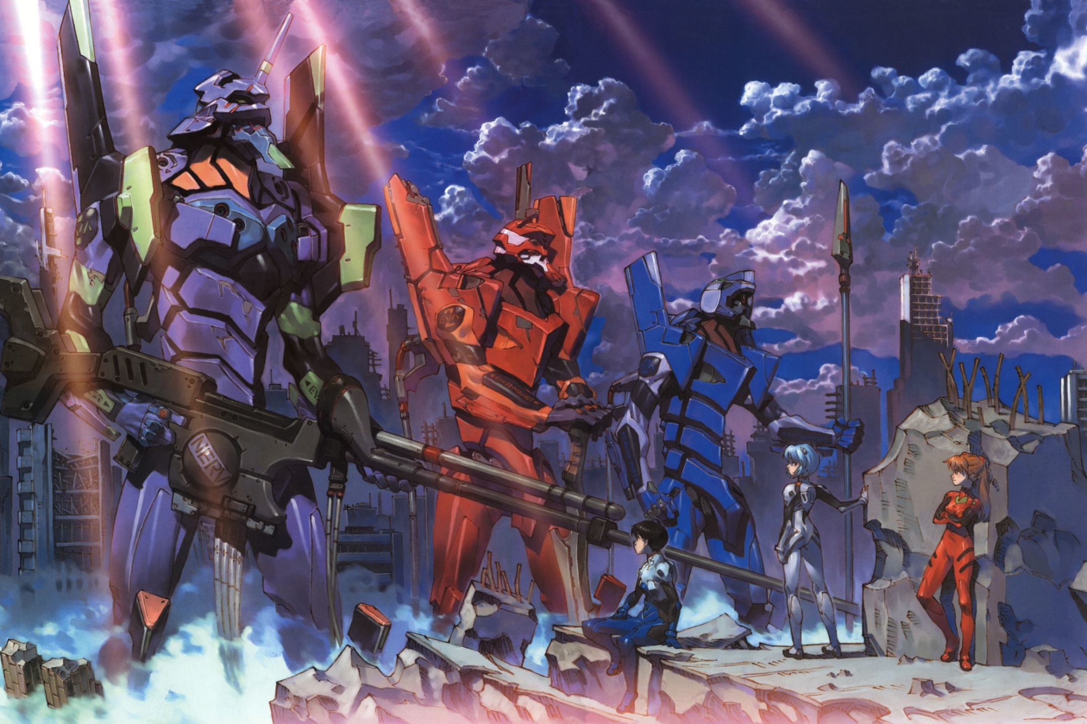 Neon Genesis Evangelion Wallpaper HD