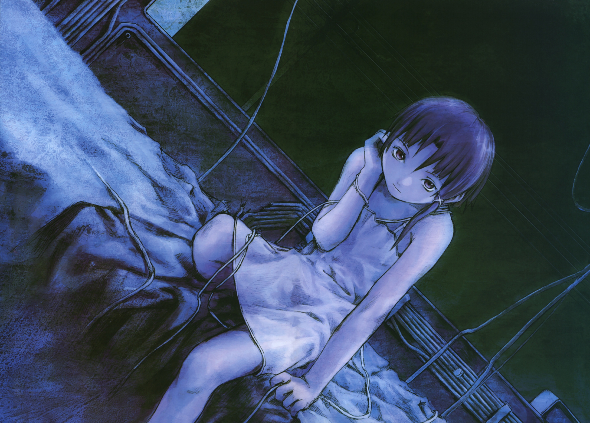 Serial Experiments Lain  close the world open the nExt HD wallpaper   Pxfuel