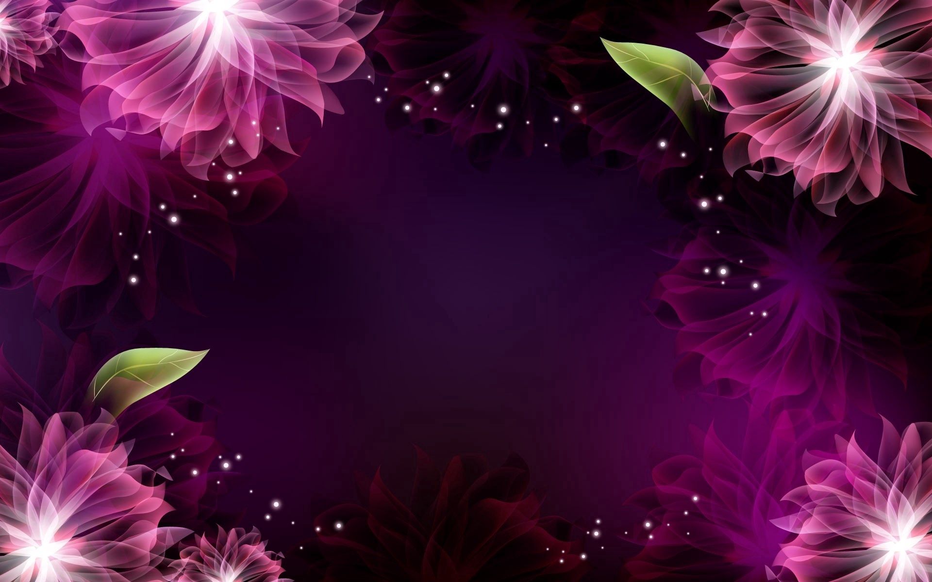 Download mobile wallpaper Flowers, Leaves, Abstract, Background, Patterns for free.