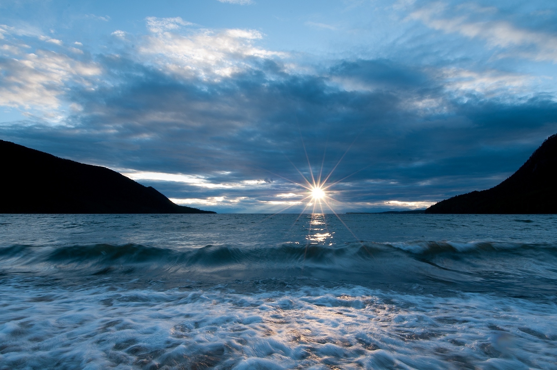 Laden Sie das Sunset, Baikal, Surfen, See, Natur-Bild kostenlos auf Ihren PC-Desktop herunter